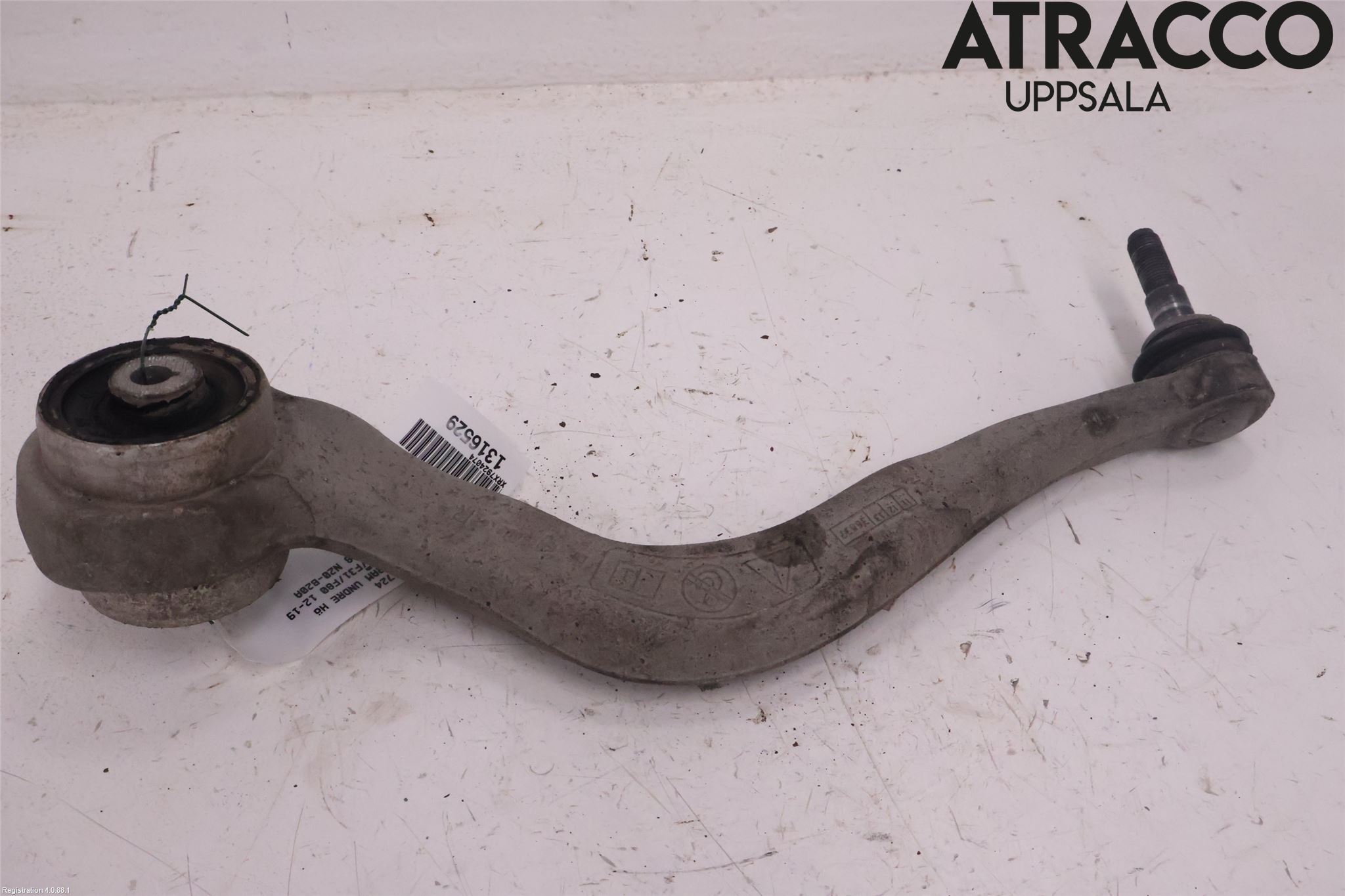 BMW 3 F30/F31/F80 12-19 Bærearm Foran Høyre Nedre
