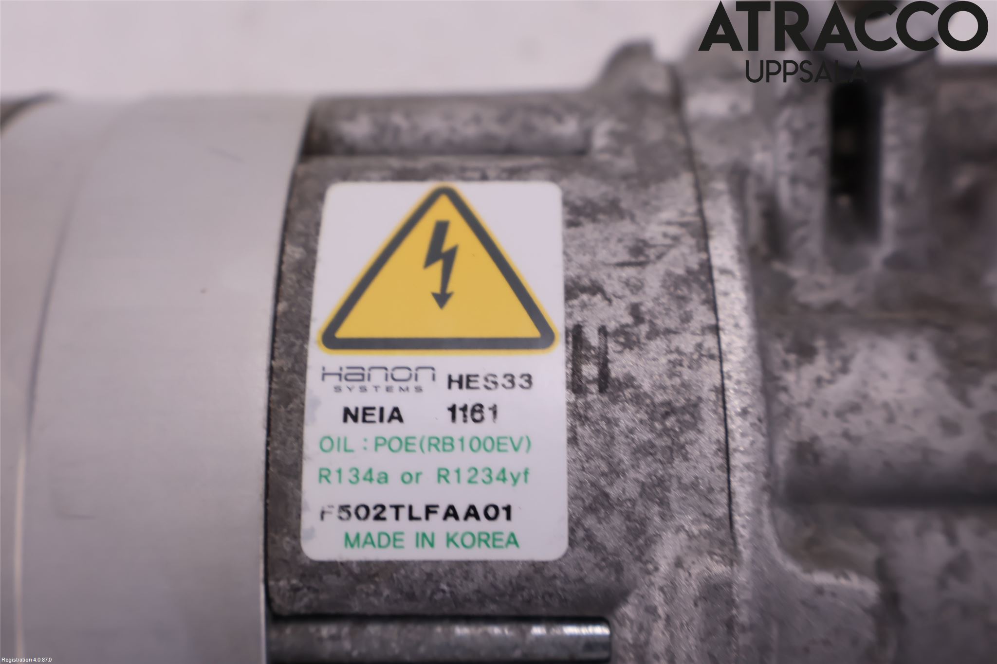 Kia OPTIMA 16-20 Varme Ac Kompressor
