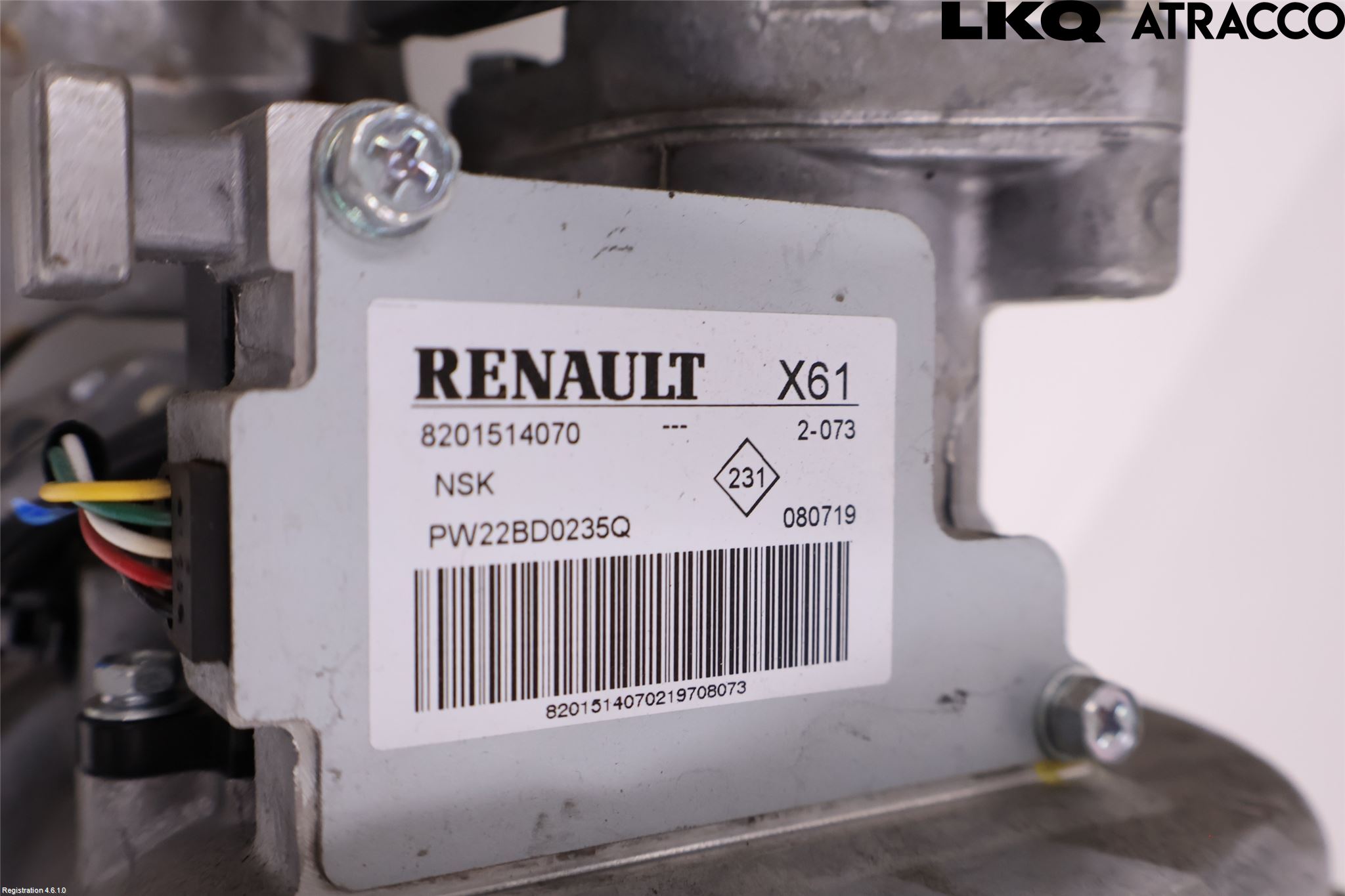 Renault KANGOO II 15-21 Rattakselaggregat Innebygd Servo