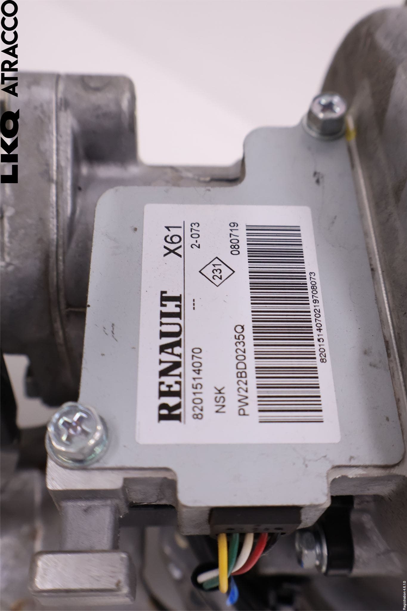 Renault KANGOO II 15-21 Rattakselaggregat Innebygd Servo