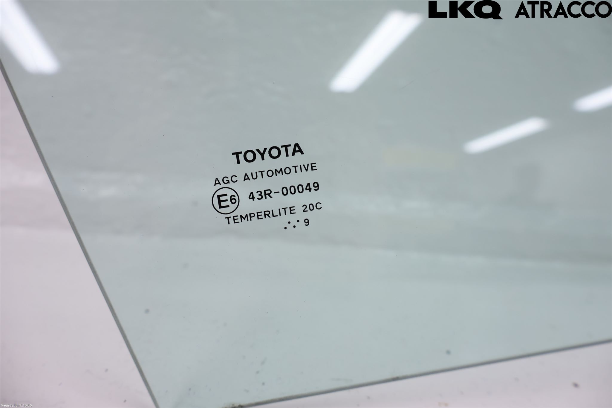 Toyota COROLLA 19- Dørrute Foran Høyre 4 Dørs