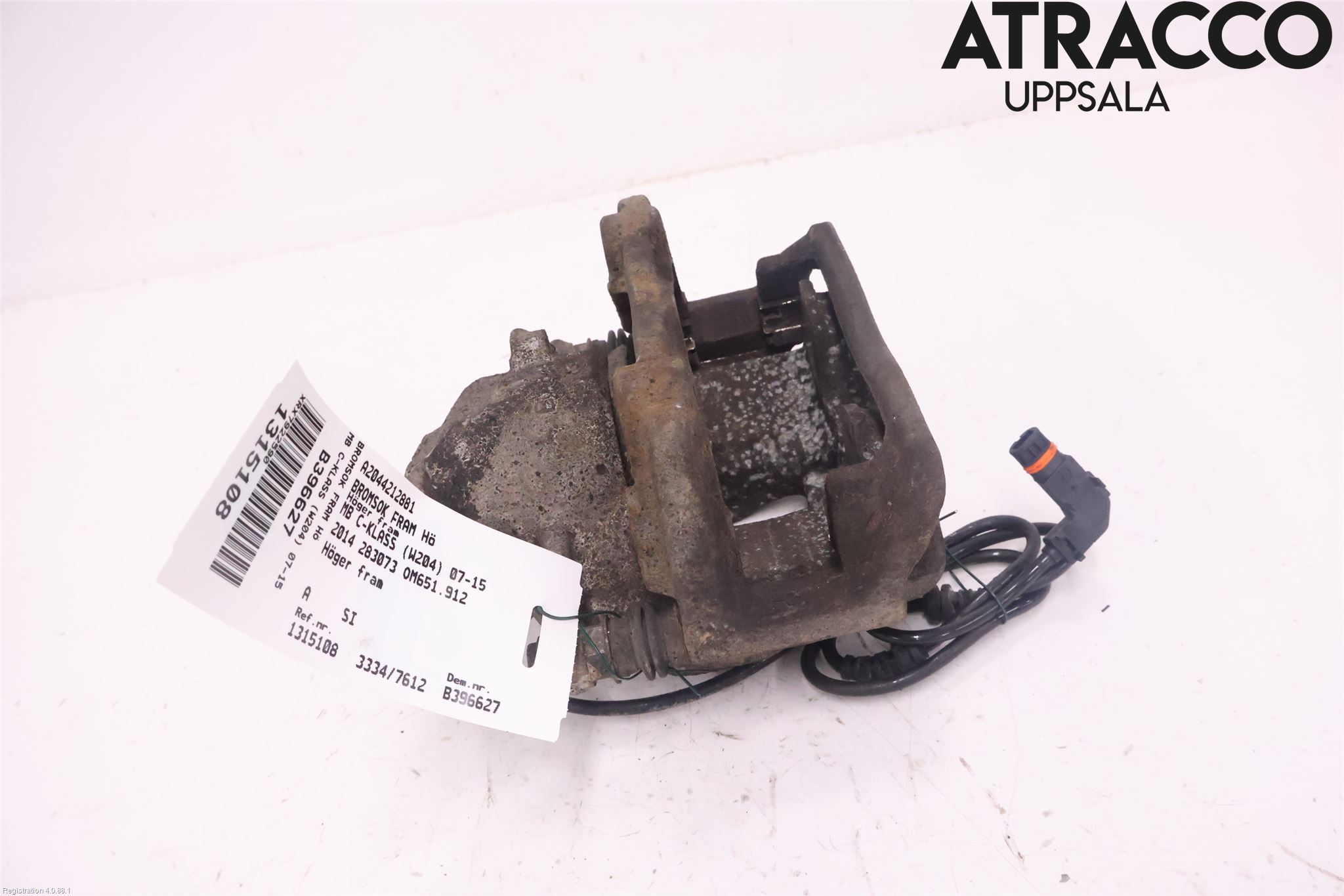 Mercedes-Benz MB C-KLASS (W204) 07-15 Bremsecaliper Foran Høyre