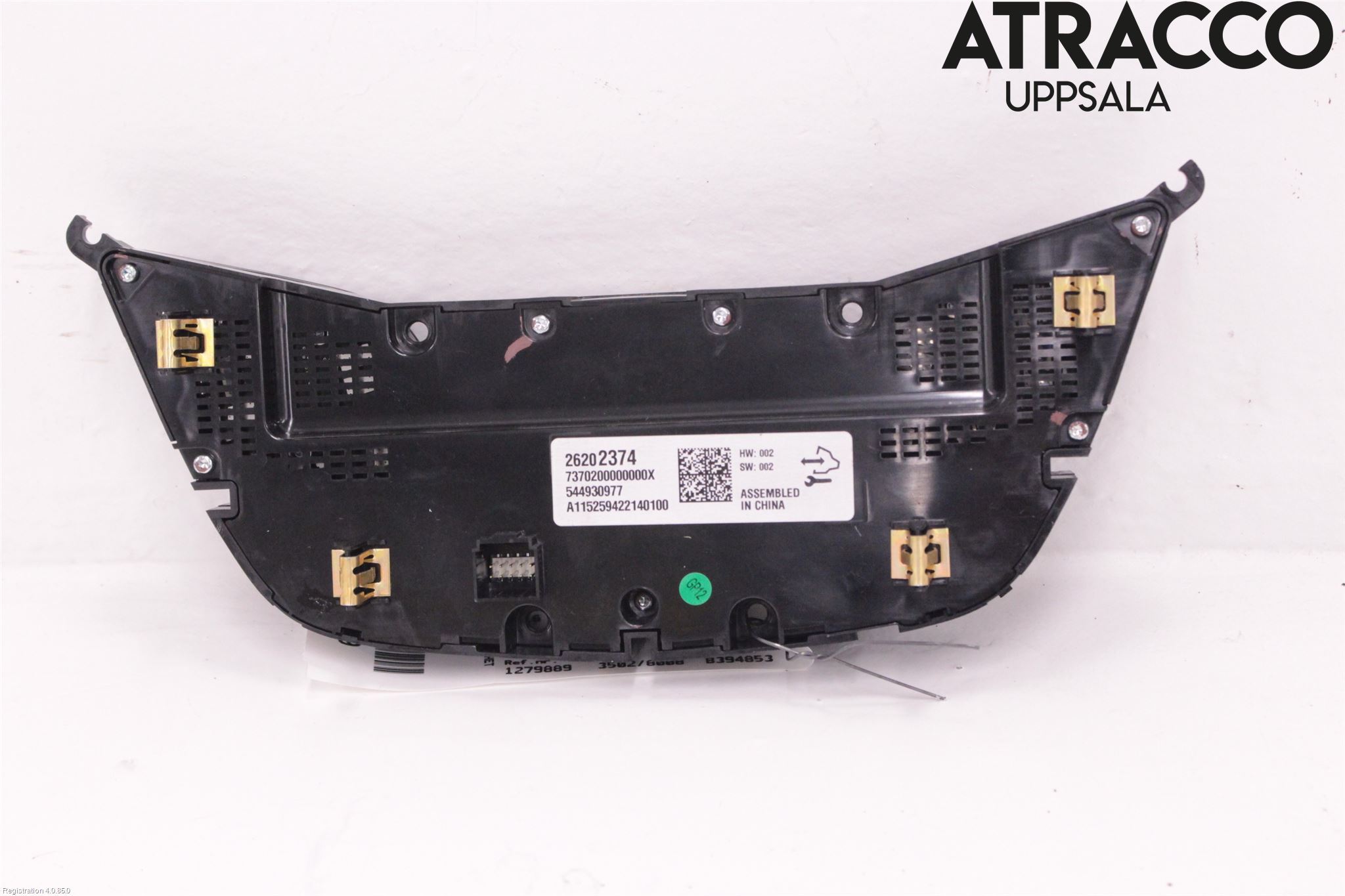 Opel INSIGNIA 09-16 Varme Ac Betjening-Display