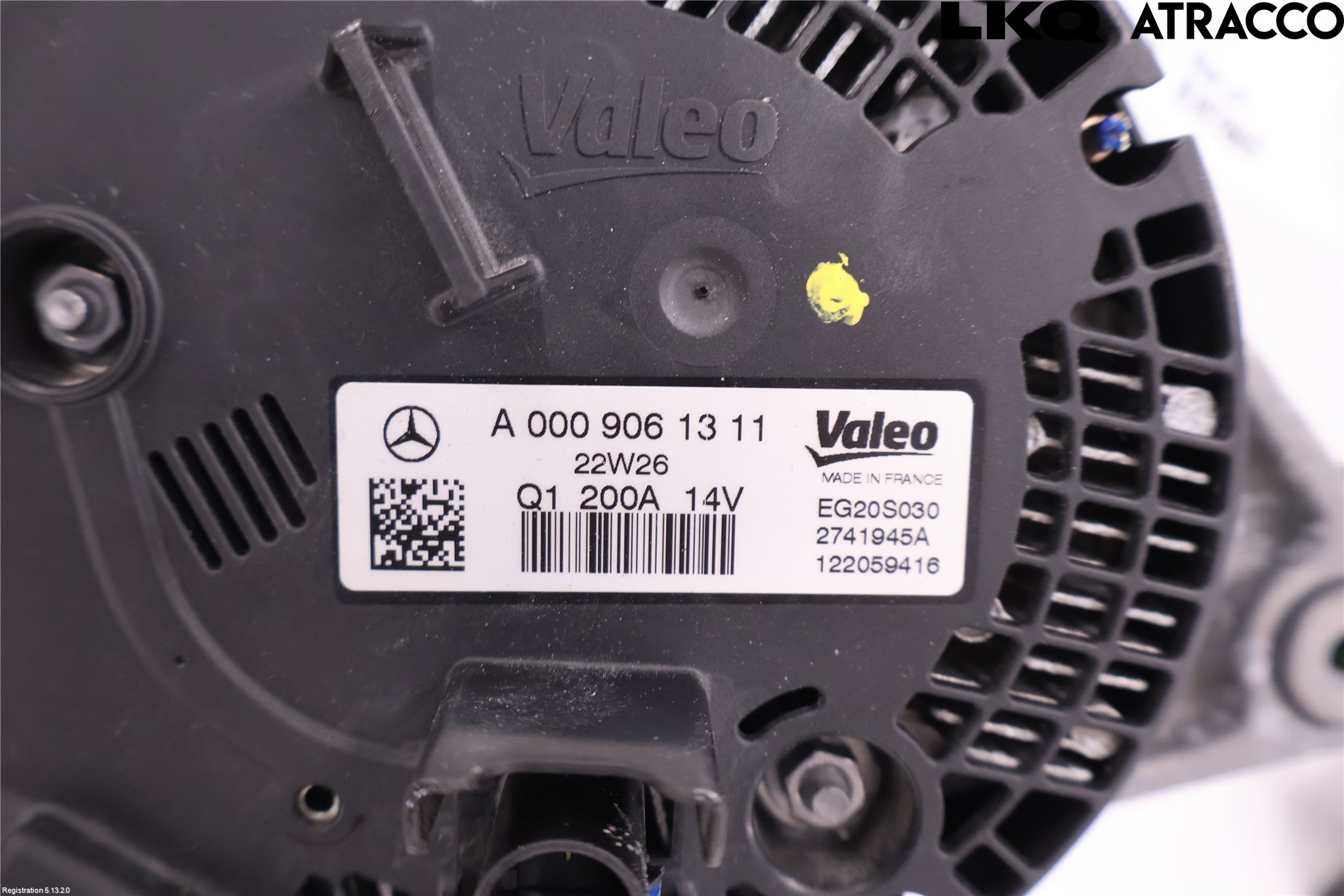 Mercedes-Benz MB CLA-KLASS (C118/X118) 19- Dynamo