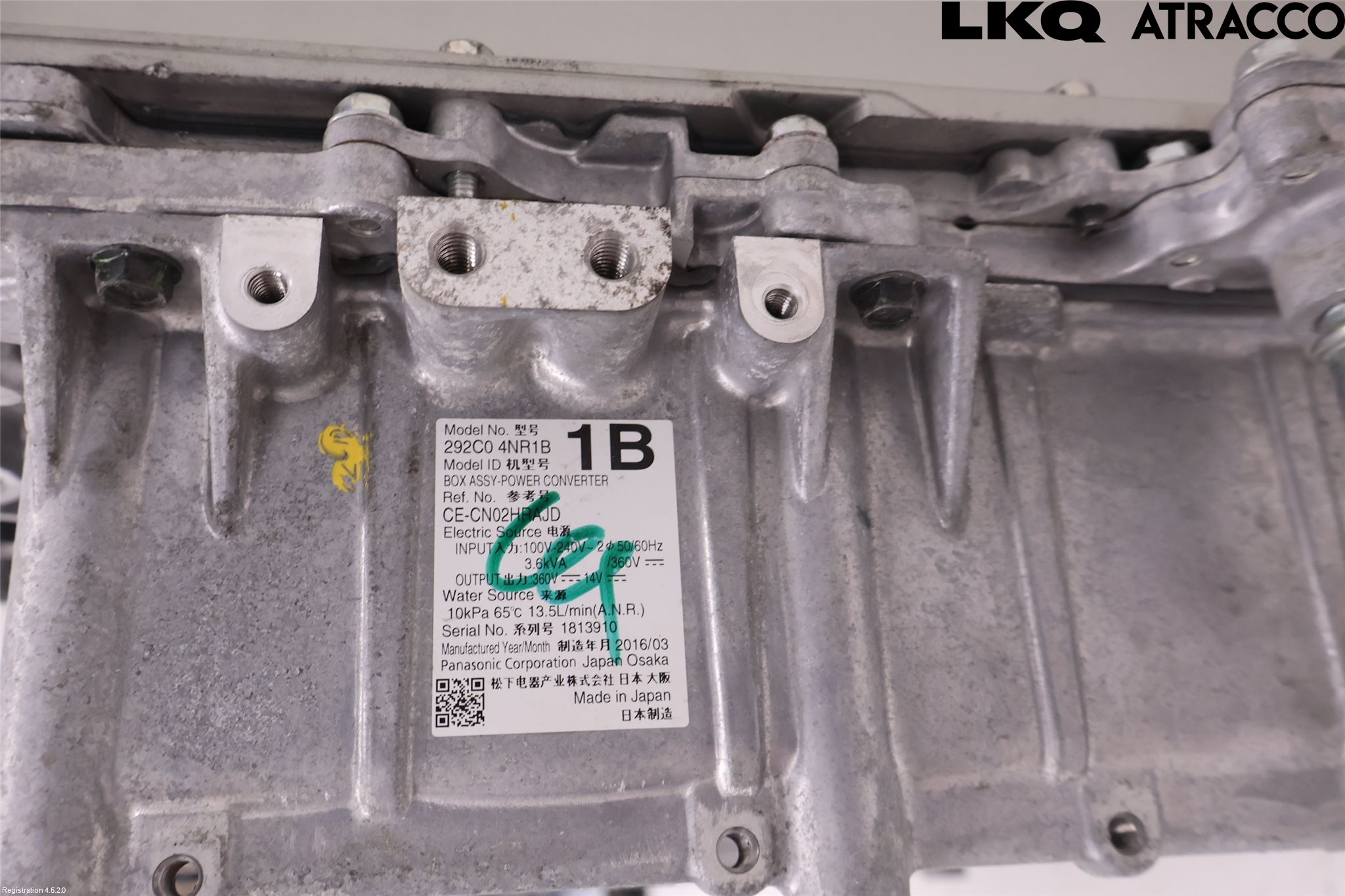 Nissan LEAF 11-17 Batterilader Hybrid
