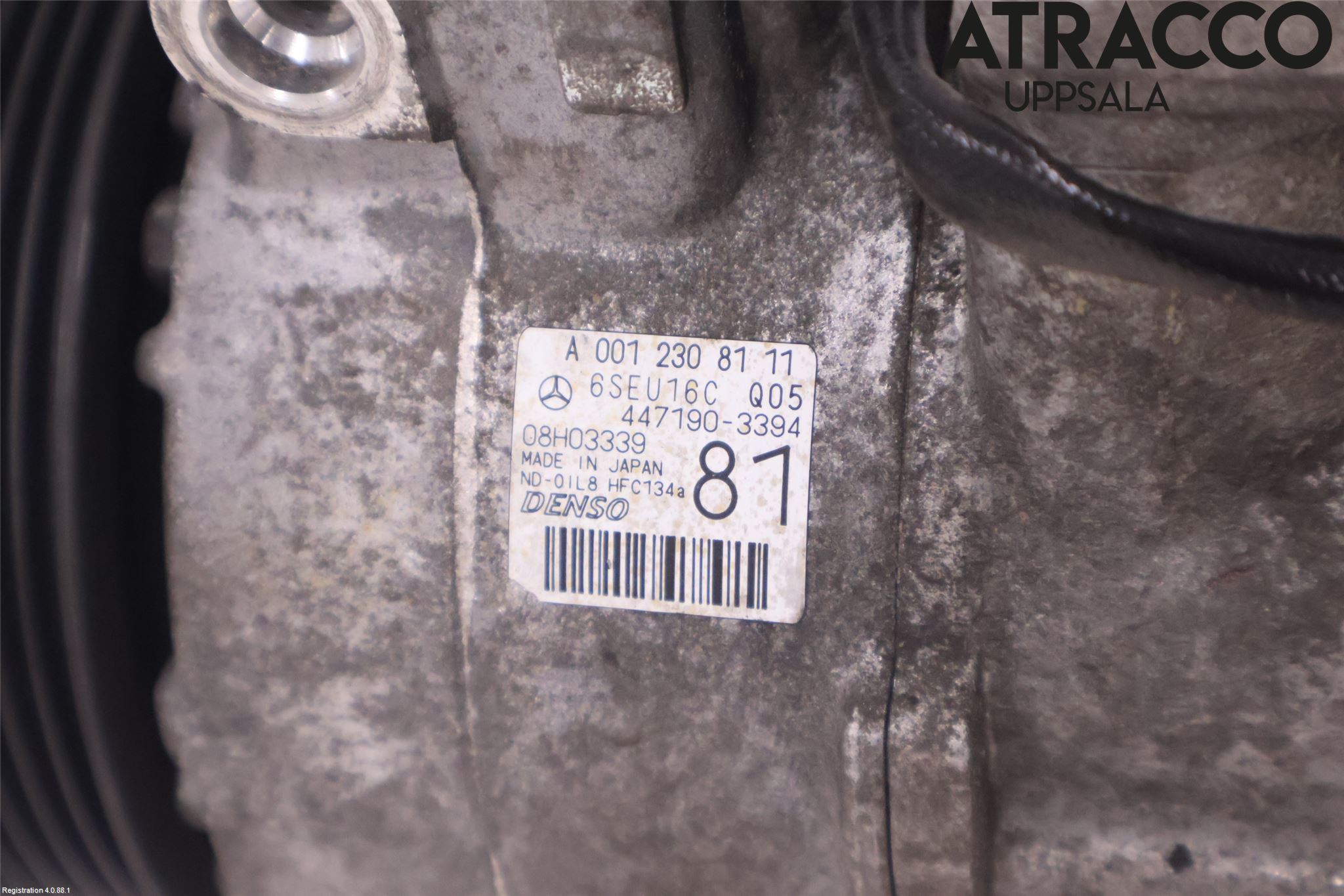 Mercedes-Benz MB E-KLASS (W211) 02-09 Varme Ac Kompressor
