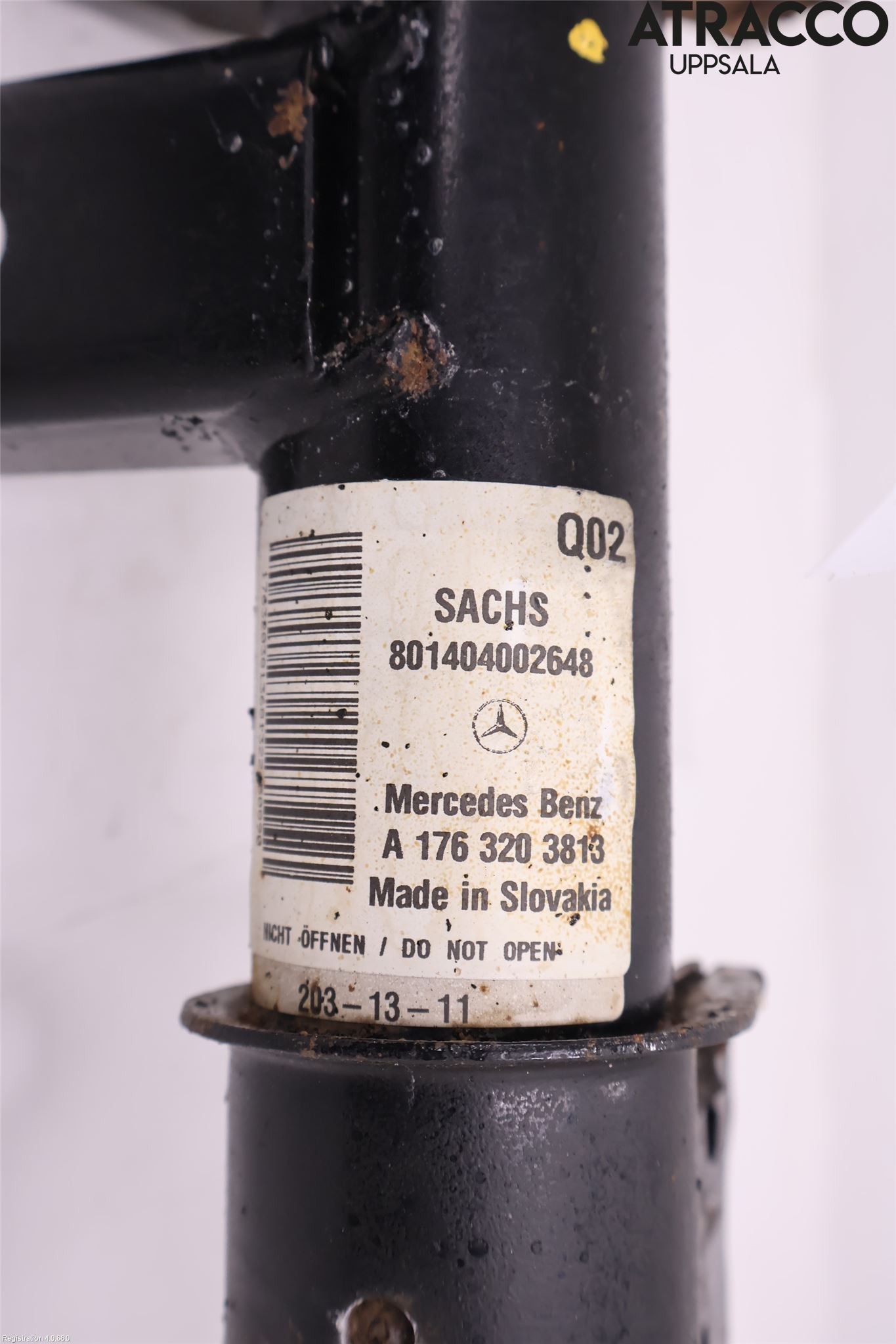 Mercedes-Benz MB A-KLASS (W176) 13-18 Fjærbein Foran Venstre