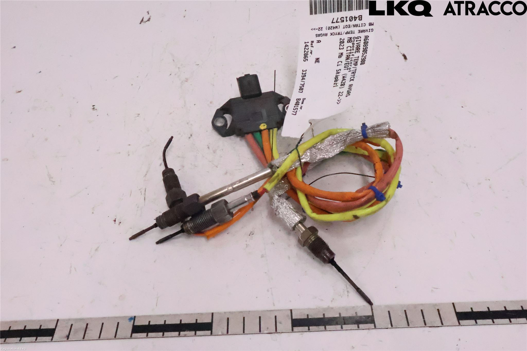 Mercedes-Benz MB CITAN/EQT (W420) 22- Sensor Temp-Trykk Avgass