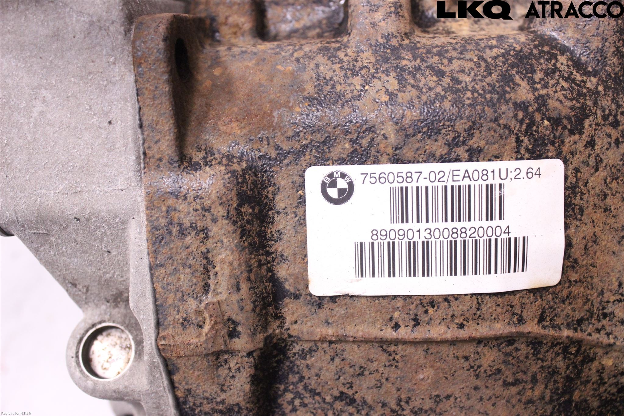BMW 5 E60/61 Sed/Tou 02-10 Bakaksel Kardang Bak -Diff