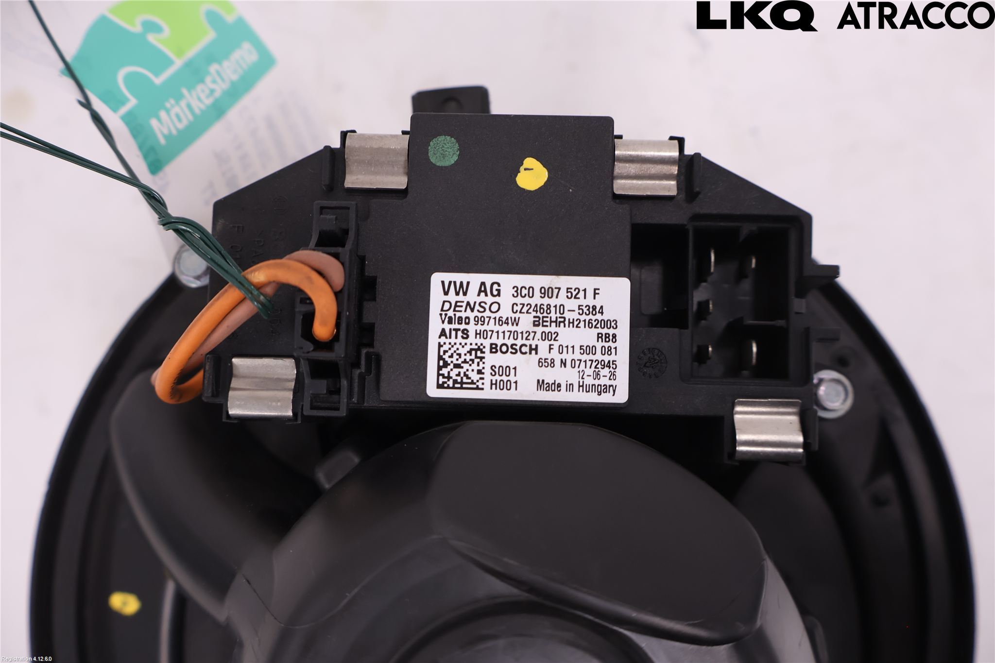Volkswagen VW SHARAN 11- Varmeapparat Viftemotor
