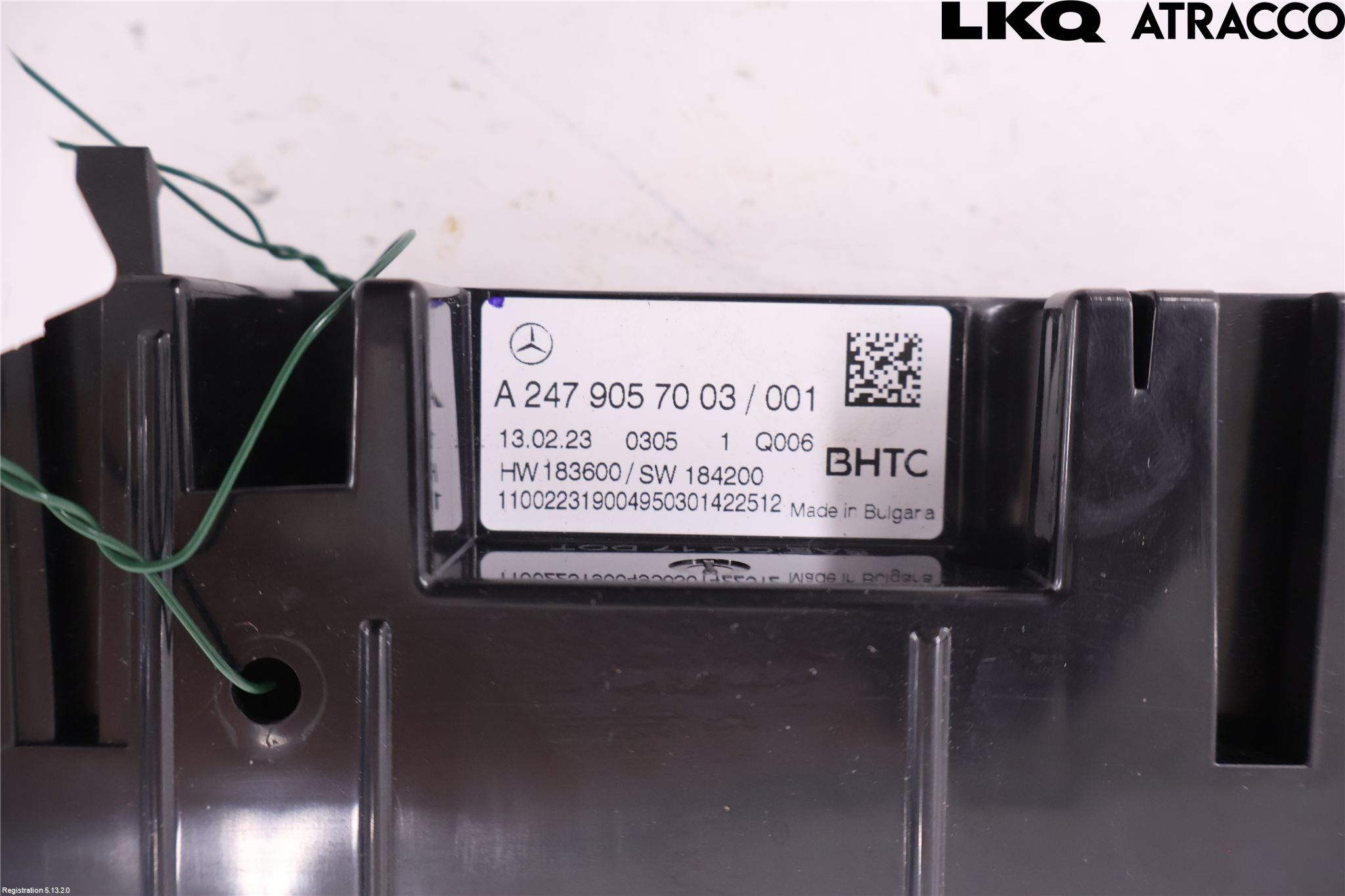 Mercedes-Benz MB EQA (H243) 21- Varme Ac Betjening-Display