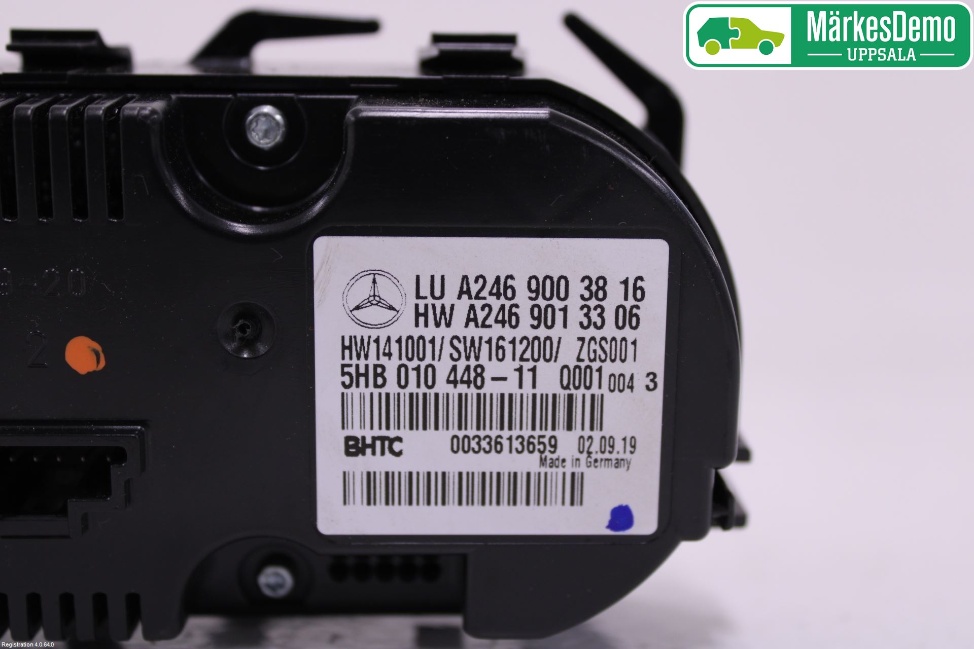 Mercedes-Benz MB GLA-KLASS (X156) 13-20 Varme Ac Betjening-Display