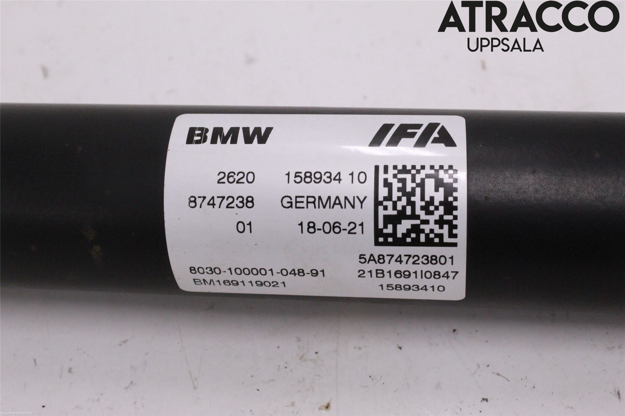 BMW 3 G20/G21/G80/G81 19- Mellomaksel Fremre 4Wd