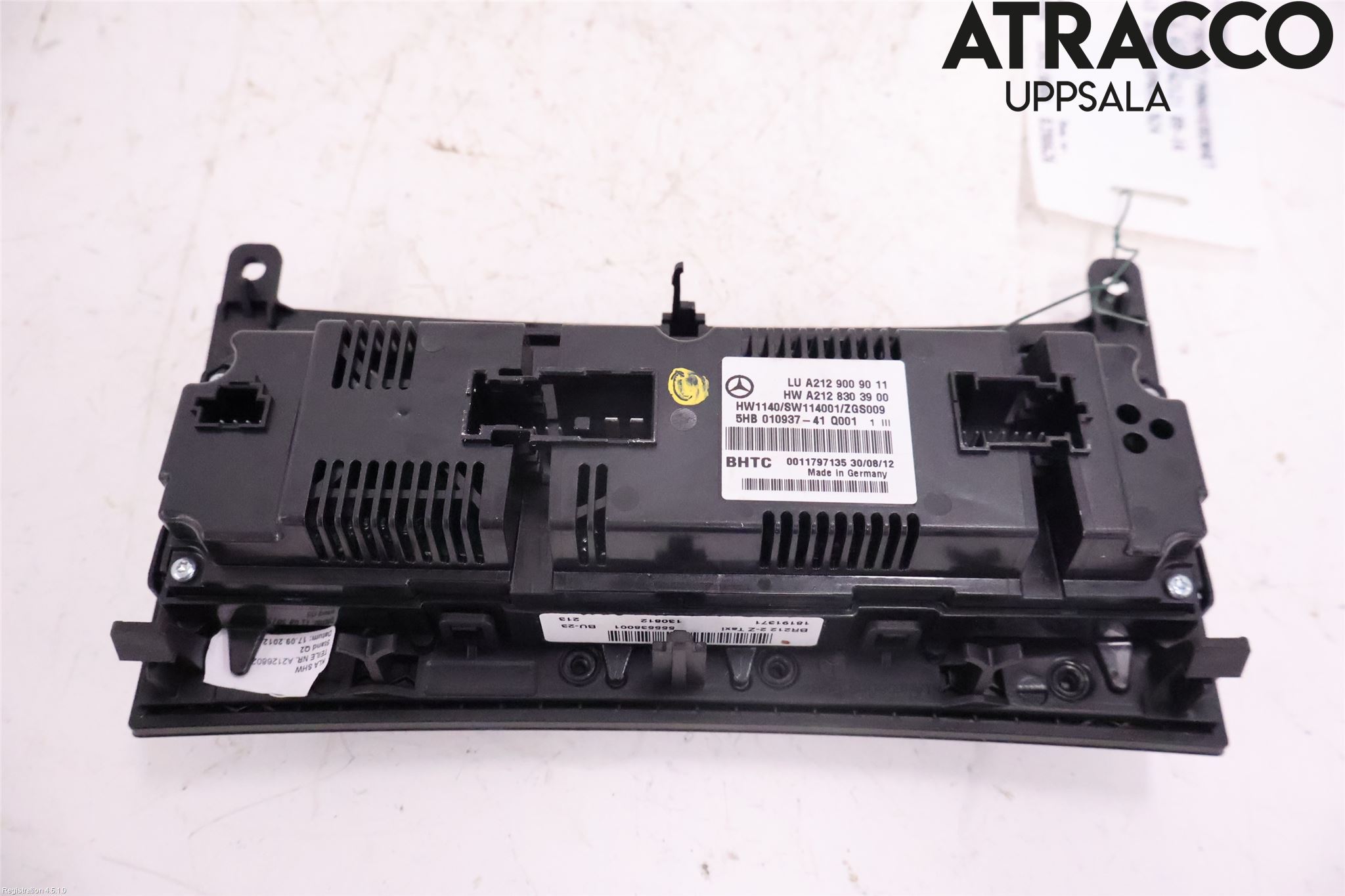 Mercedes-Benz MB E-KLASS (W212) 09-16 Varme Ac Betjening-Display