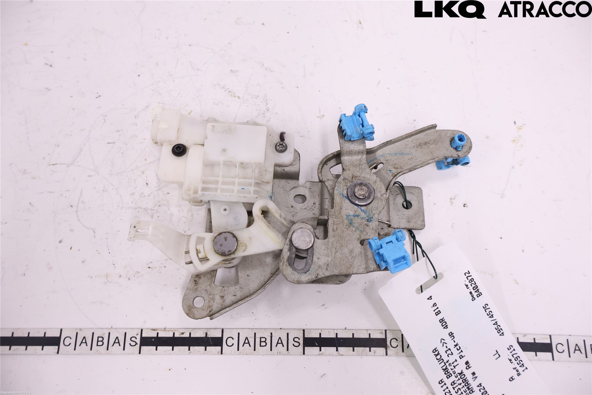 Volkswagen VW AMAROK T1 23- Bakluke-Lokk Låsekasse