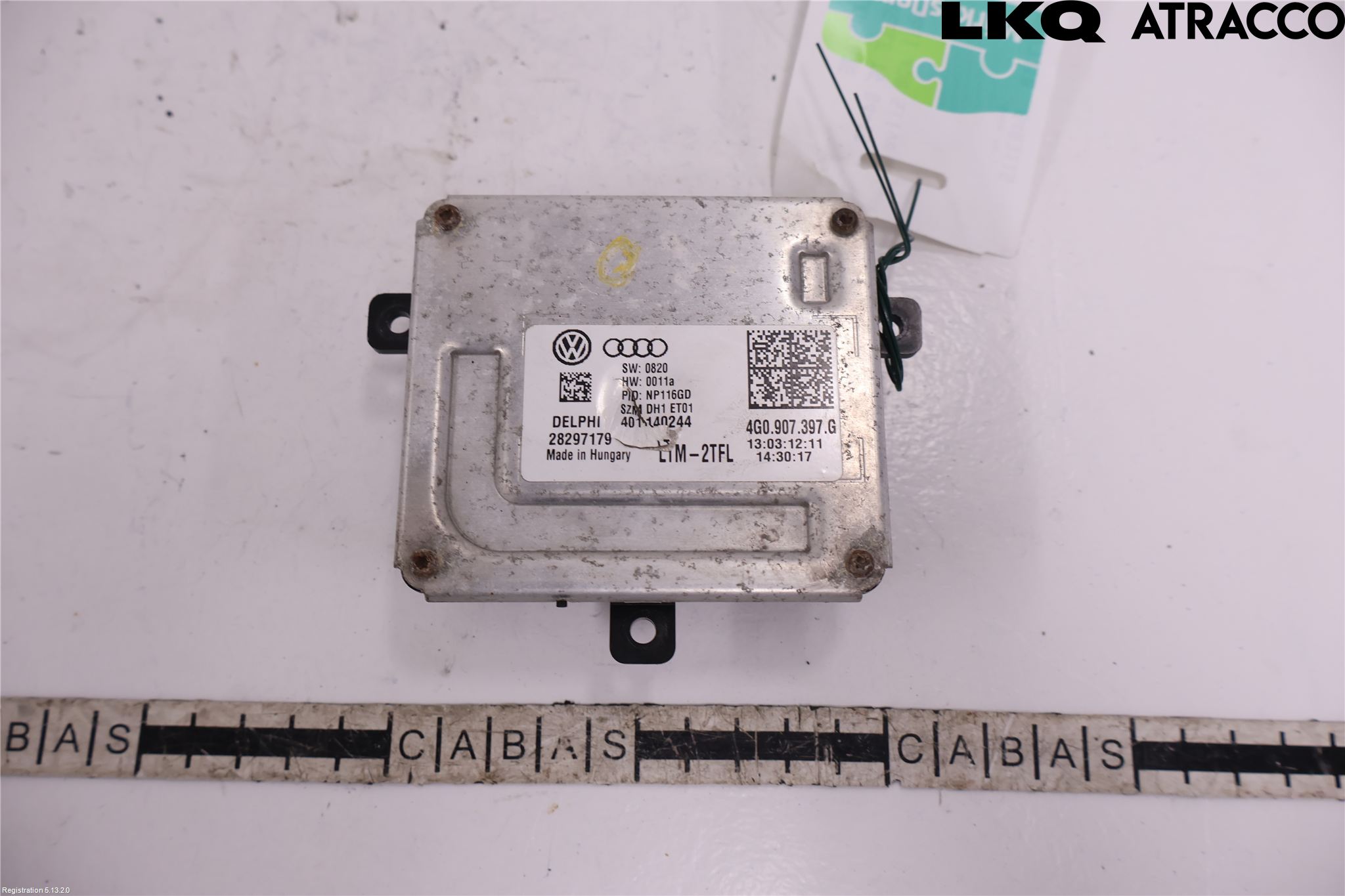 Volkswagen VW TRANSP/CARAVELLE (T5) 04-15 Styreenhet Xenon