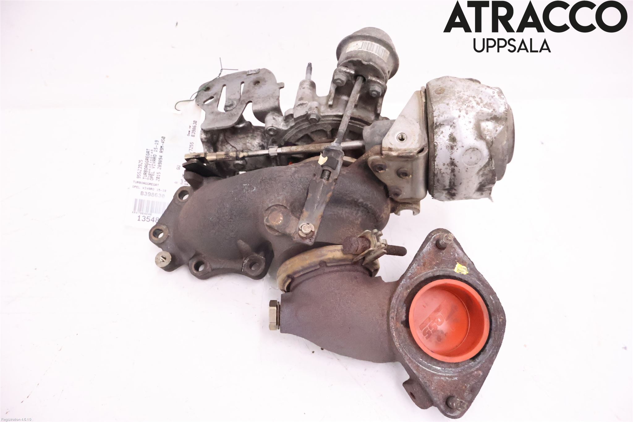 Opel VIVARO 15-19 Turboaggregat
