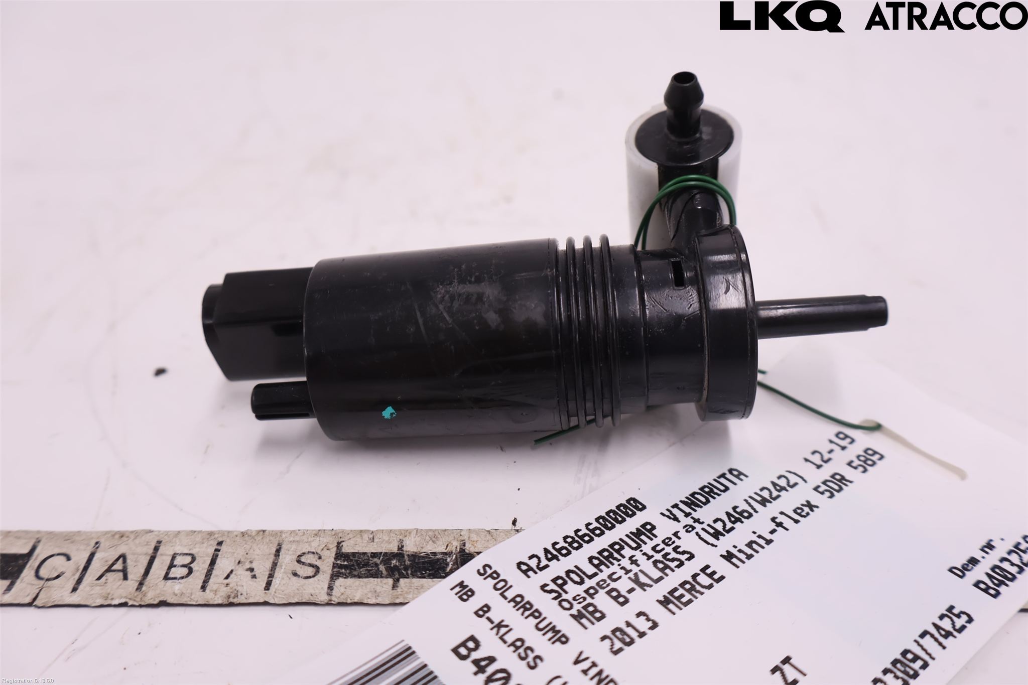 Mercedes-Benz MB B-KLASS (W246/W242) 12-19 Spylerpumpe Frontrute