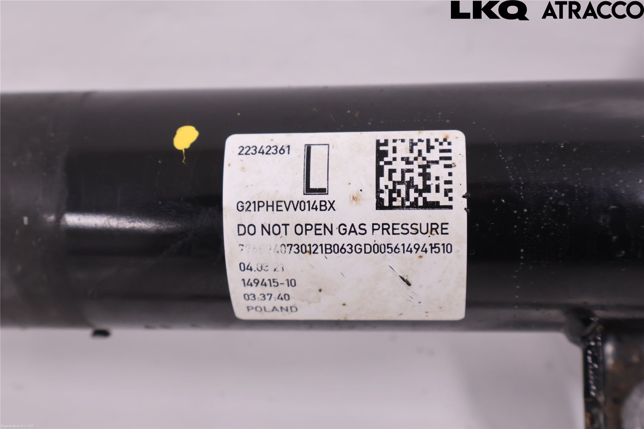 BMW 3 G20/G21/G80/G81 19- Fjærbein Foran Venstre