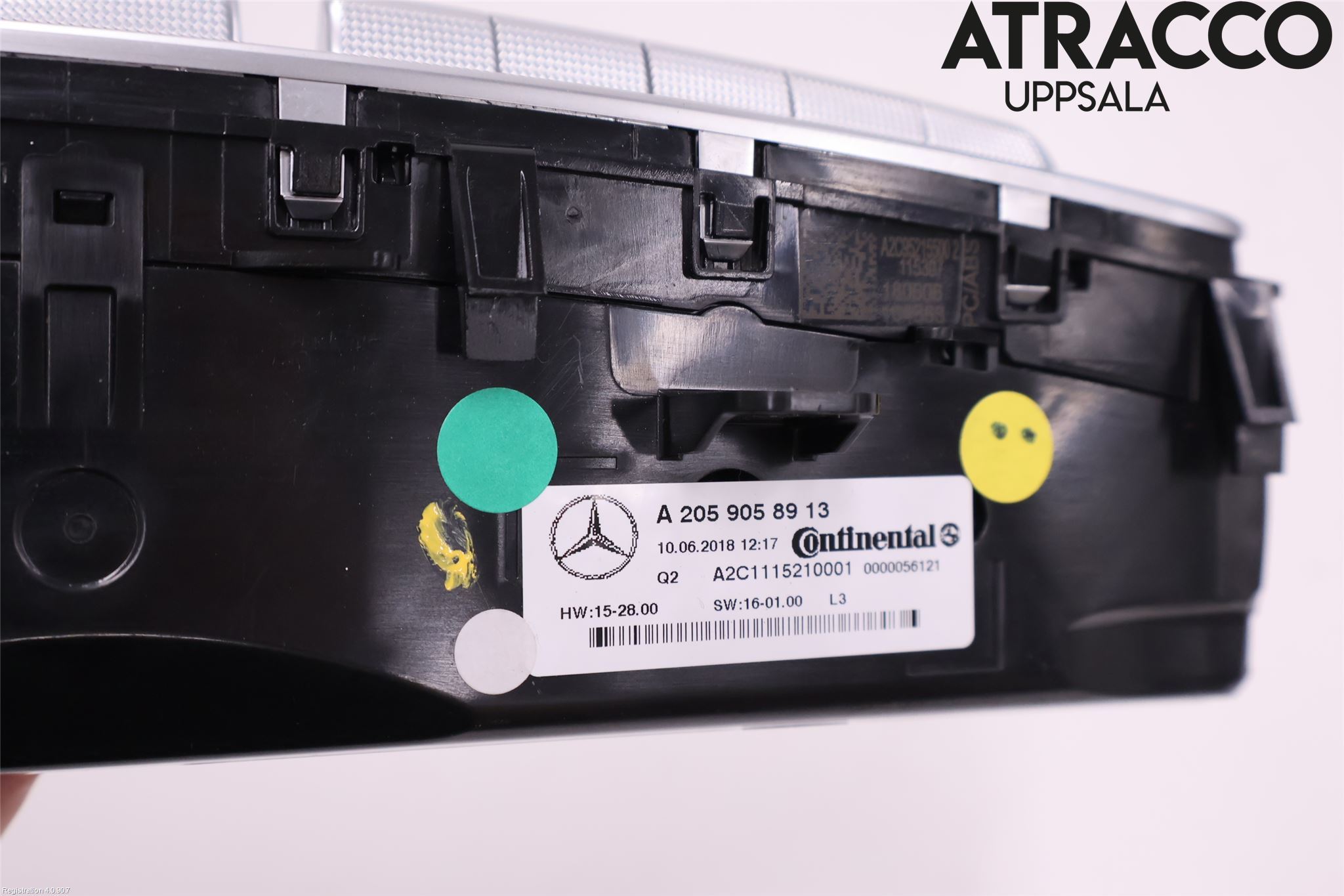 Mercedes-Benz MB GLC-KLASS (X253/C253) 15-22 Varme Ac Betjening-Display