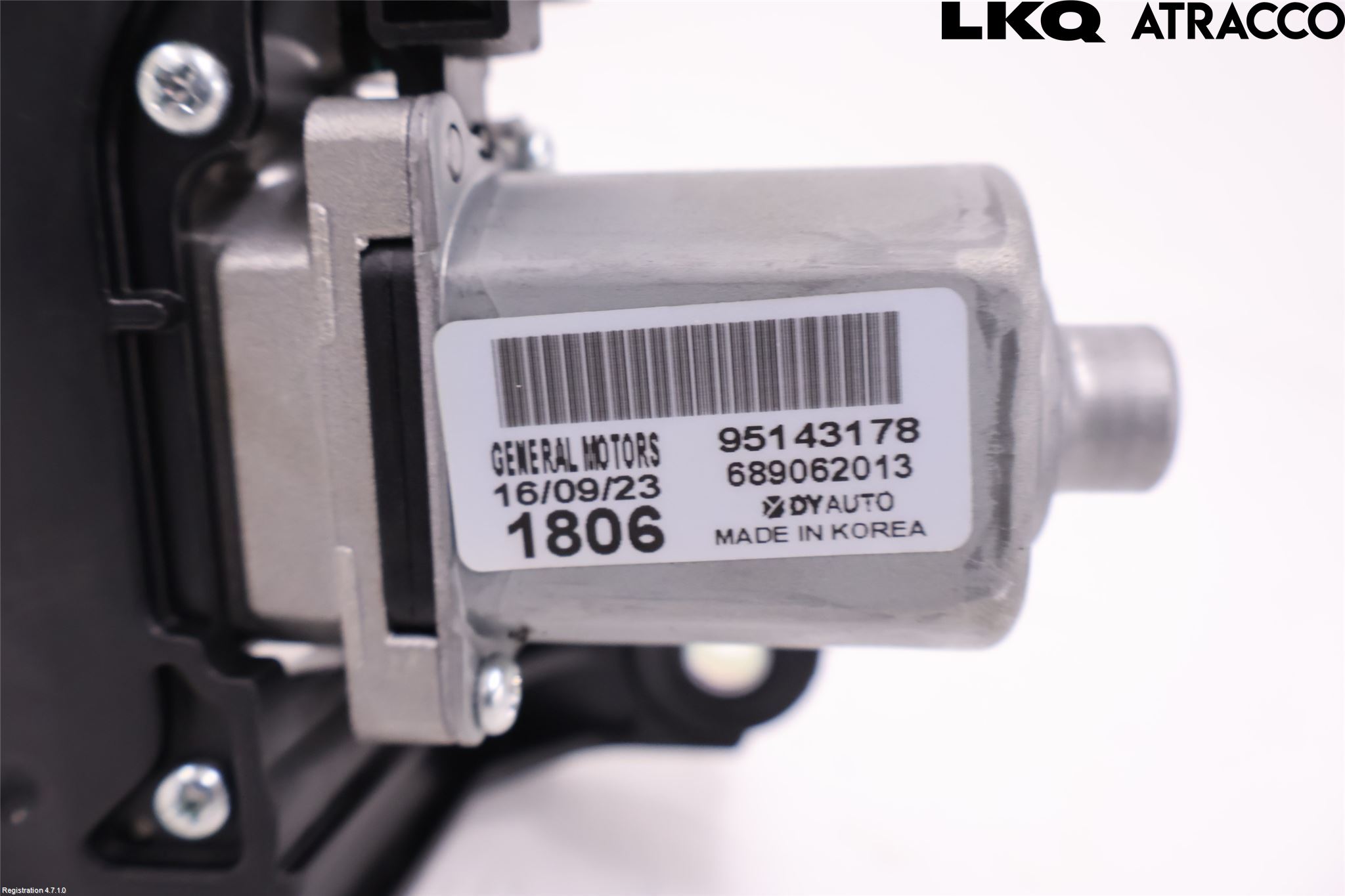 Opel KARL 16-19 Viskermotor Bakluke