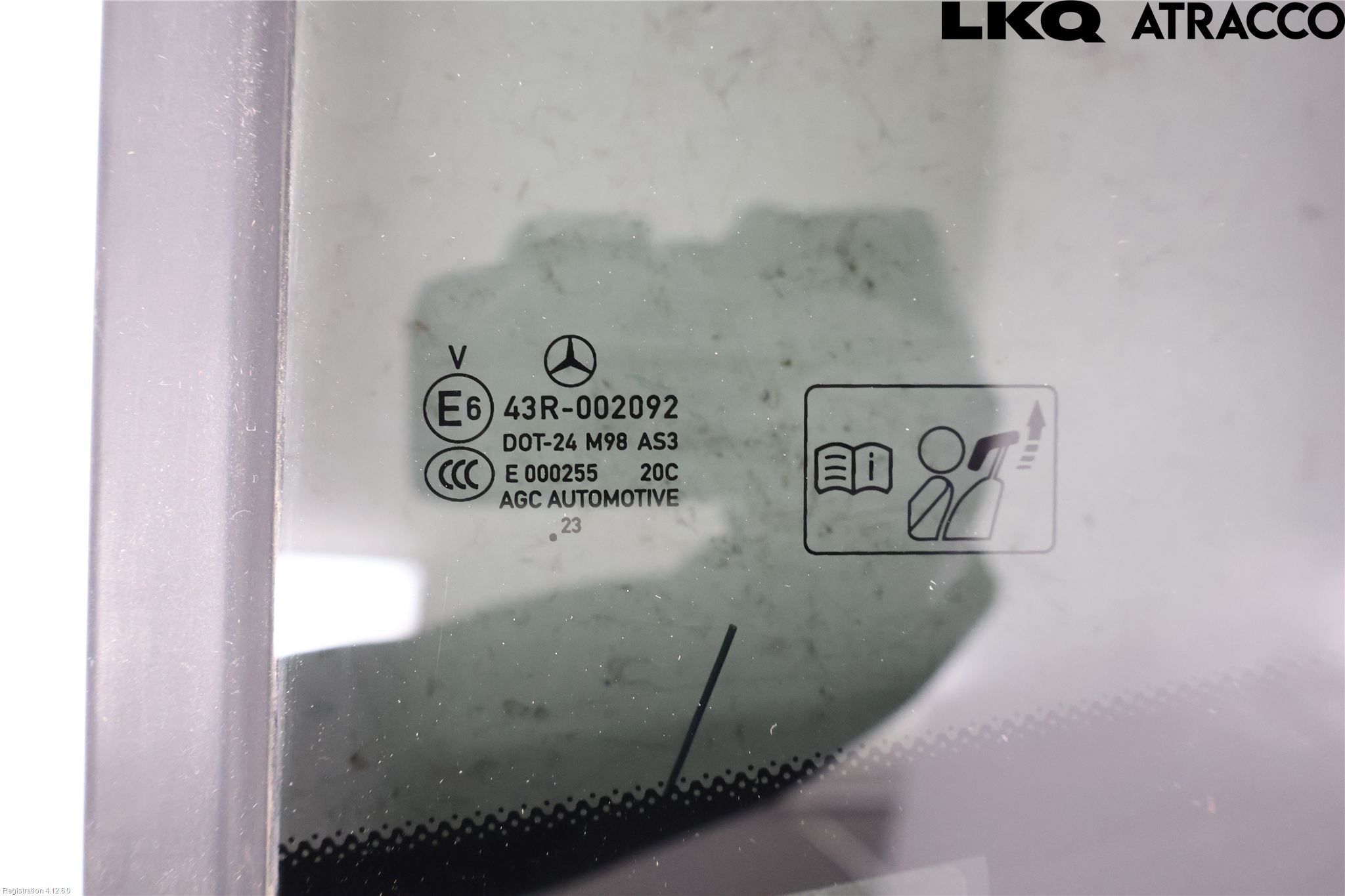 Mercedes-Benz MB EQB (X243) 22- Dørrute Bak Vens Trekant 4D