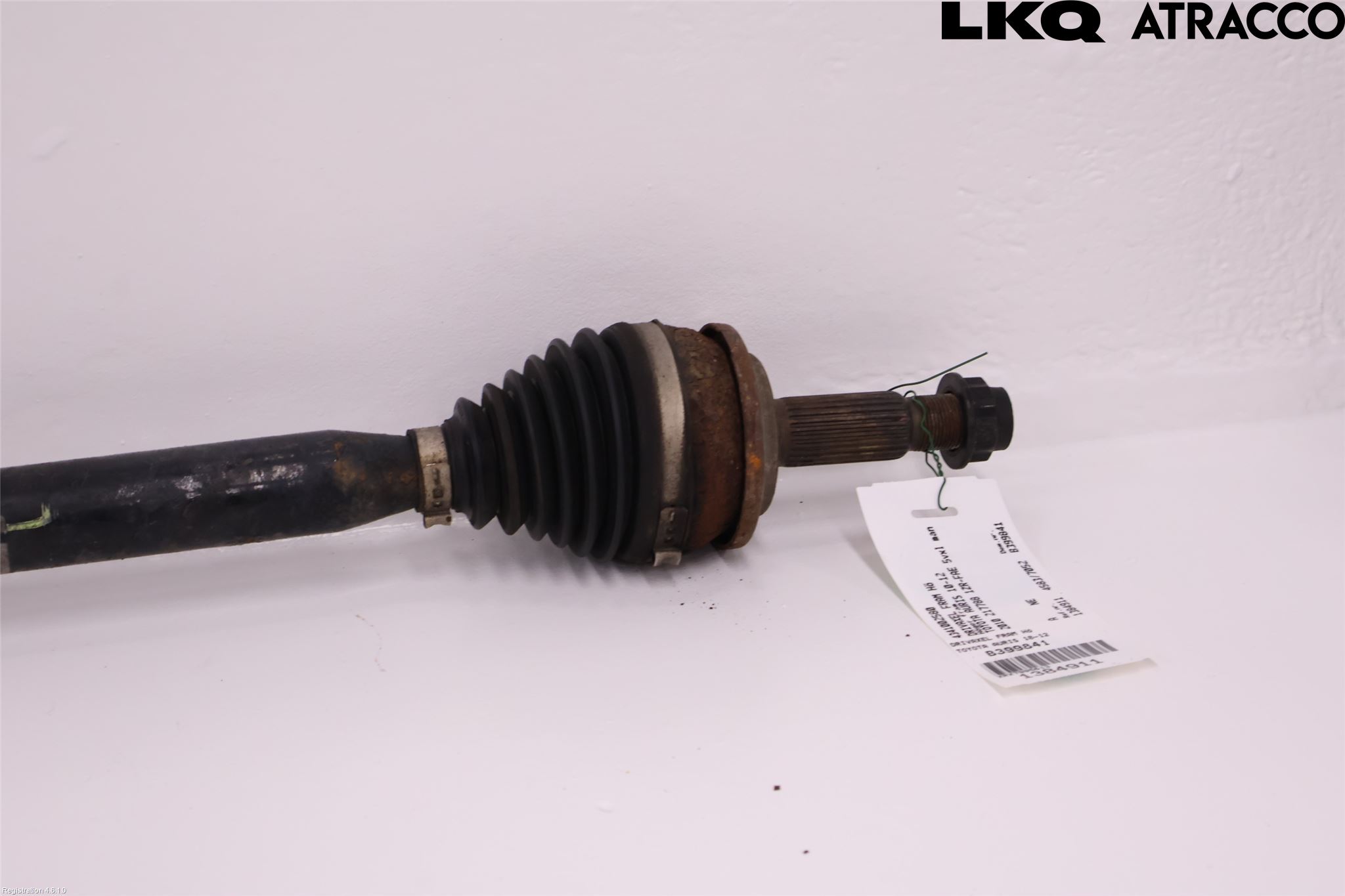 Toyota AURIS 10-12 Drivaksel Foran Kompl Høyre