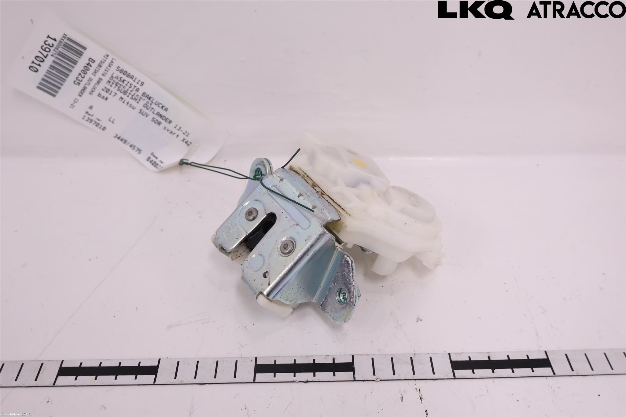 Mitsubishi OUTLANDER 13-21 Bakluke-Lokk Låsekasse