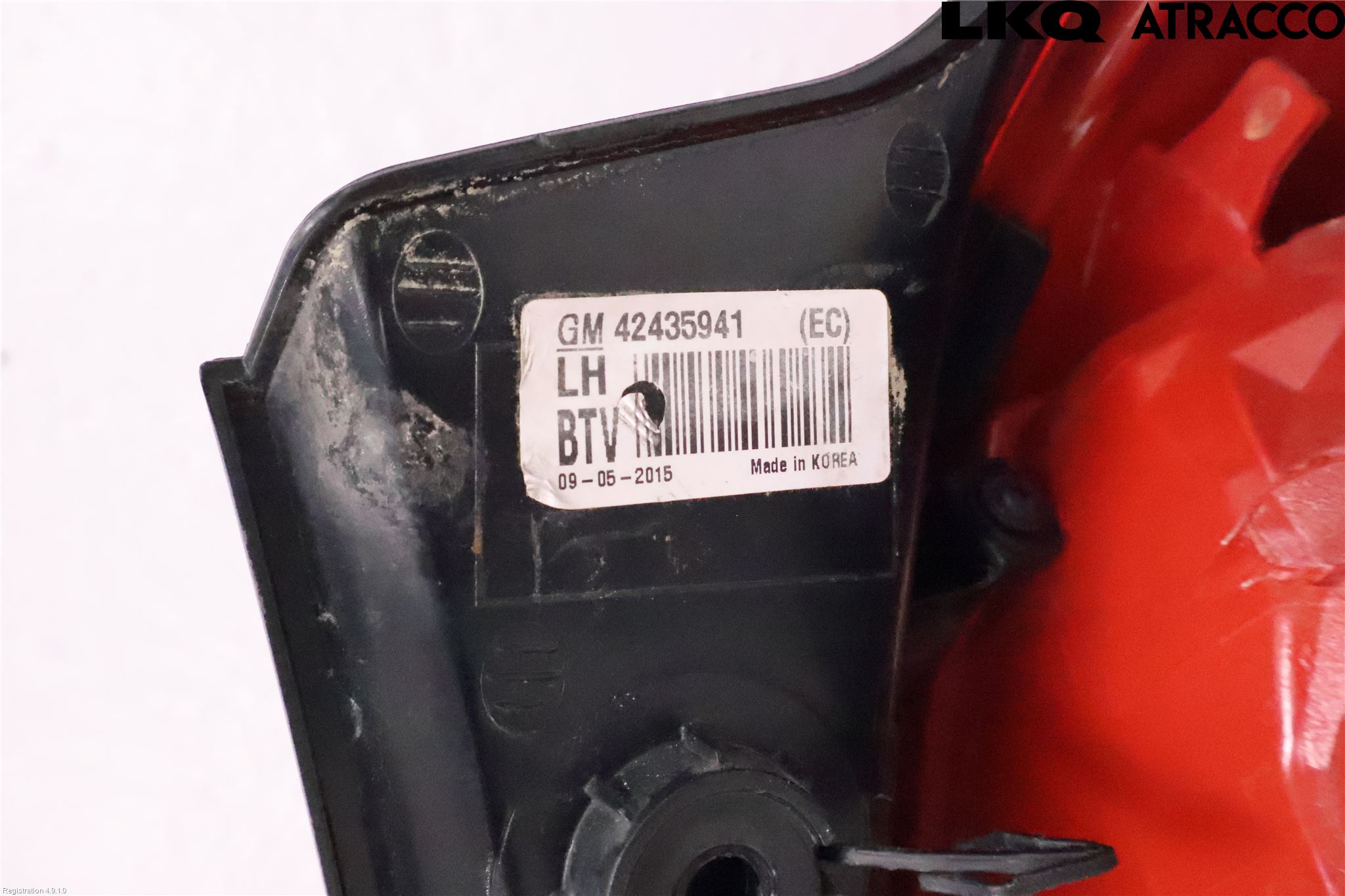 Opel MOKKA 13-20 Baklykt Venstre