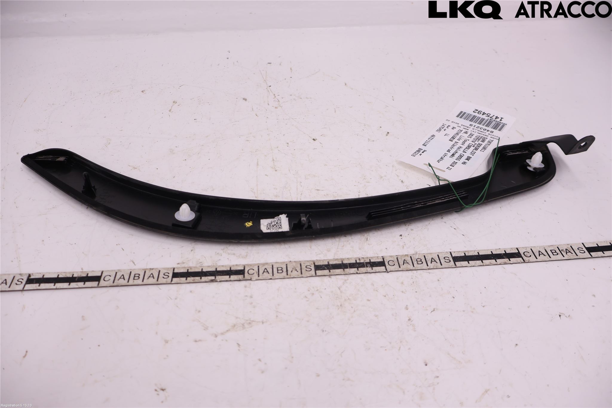 Toyota COROLLA CROSS XG10 22- Dør Dekorlist Hb