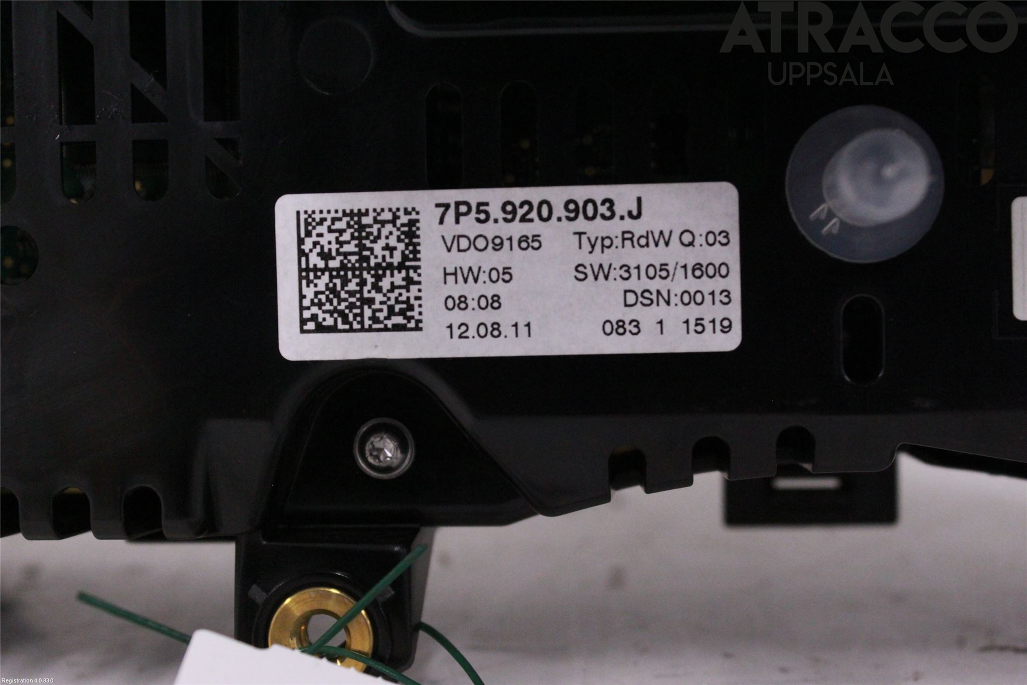 Porsche CAYENNE 03- Instr Speedometer