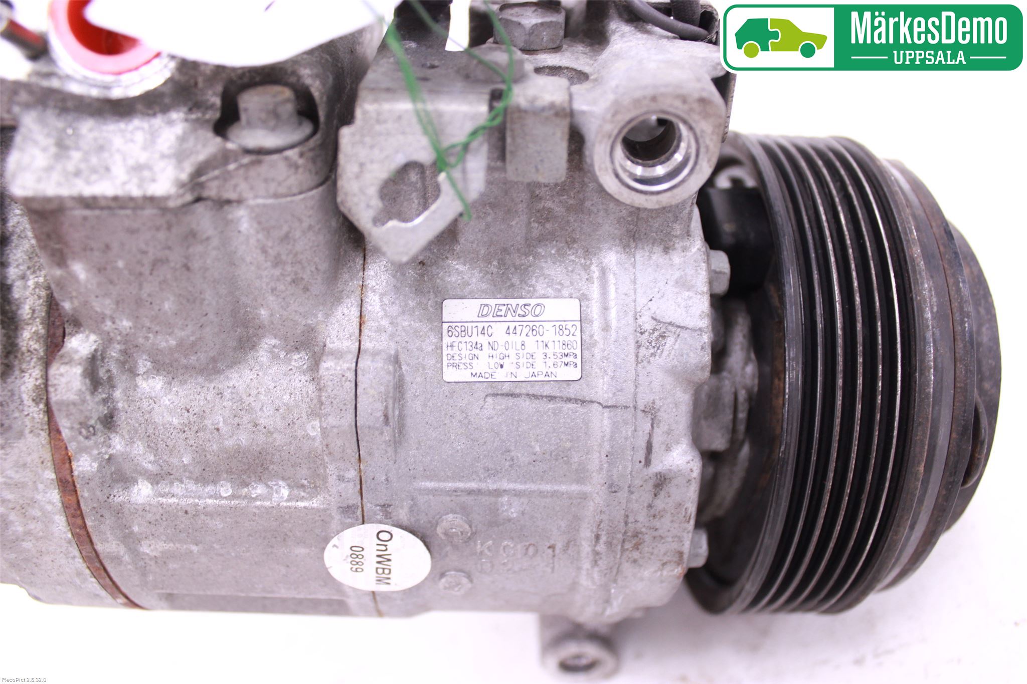 BMW 1 E87/81 5D/3D 03-11 Varme Ac Kompressor