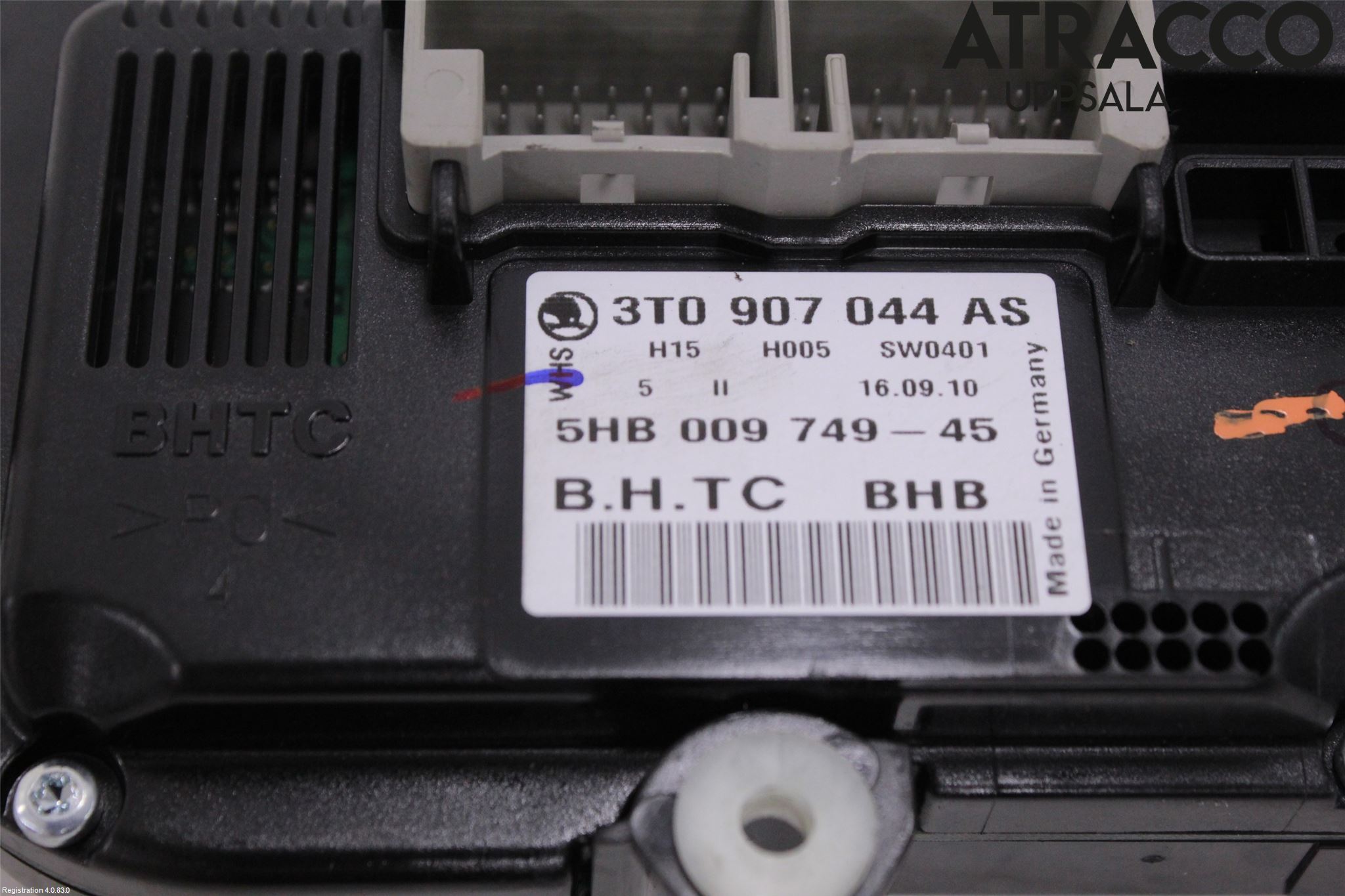 Skoda OCTAVIA (1Z) 05-13 Varme Ac Betjening-Display