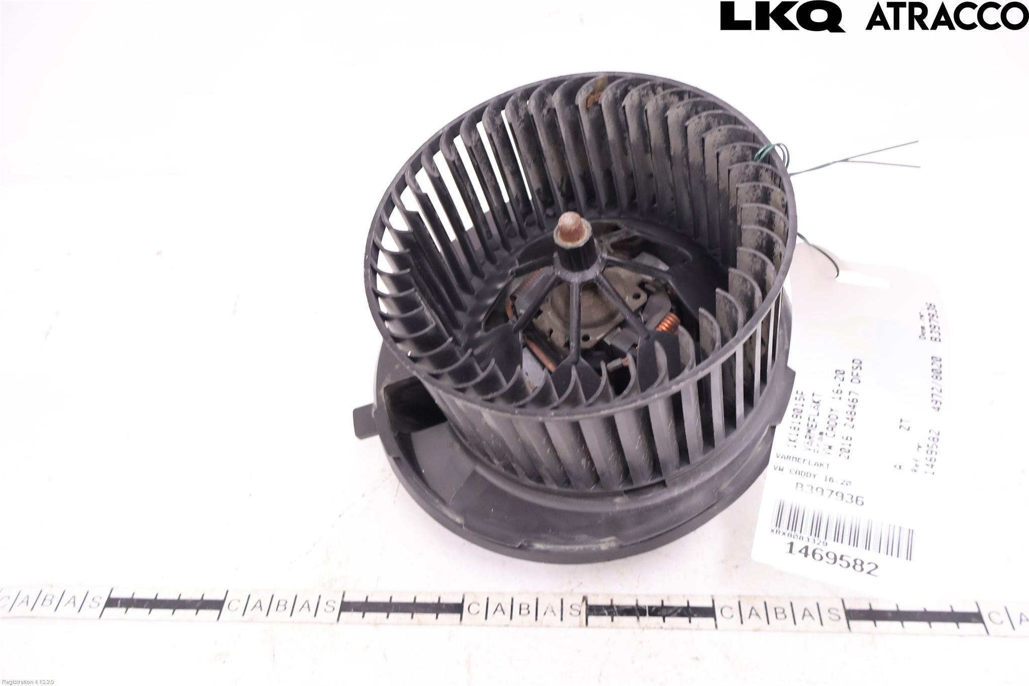 Volkswagen VW CADDY 16-20 Varmeapparat Viftemotor