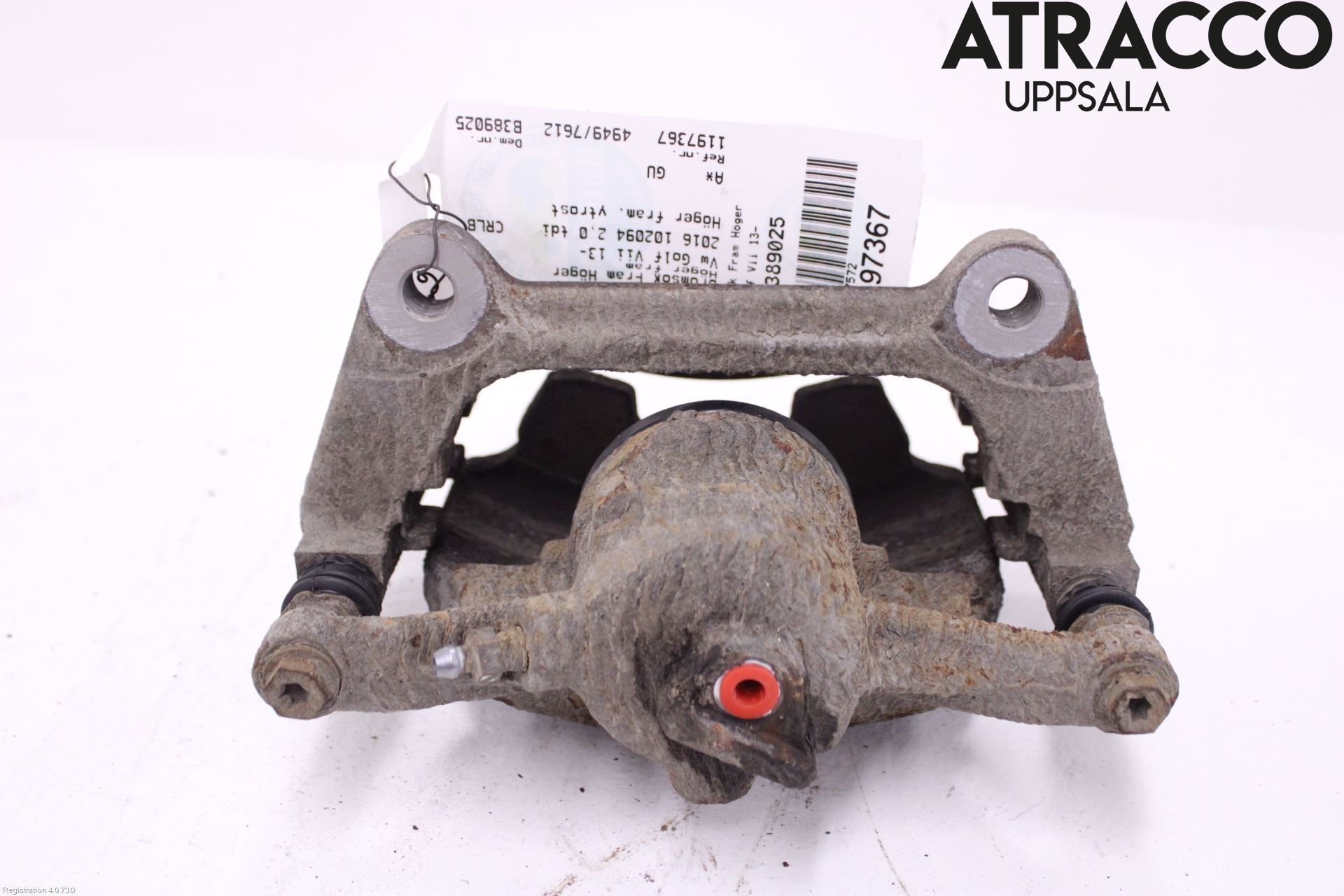 Volkswagen VW GOLF / E-GOLF VII 13-20 Bremsecaliper Foran Høyre