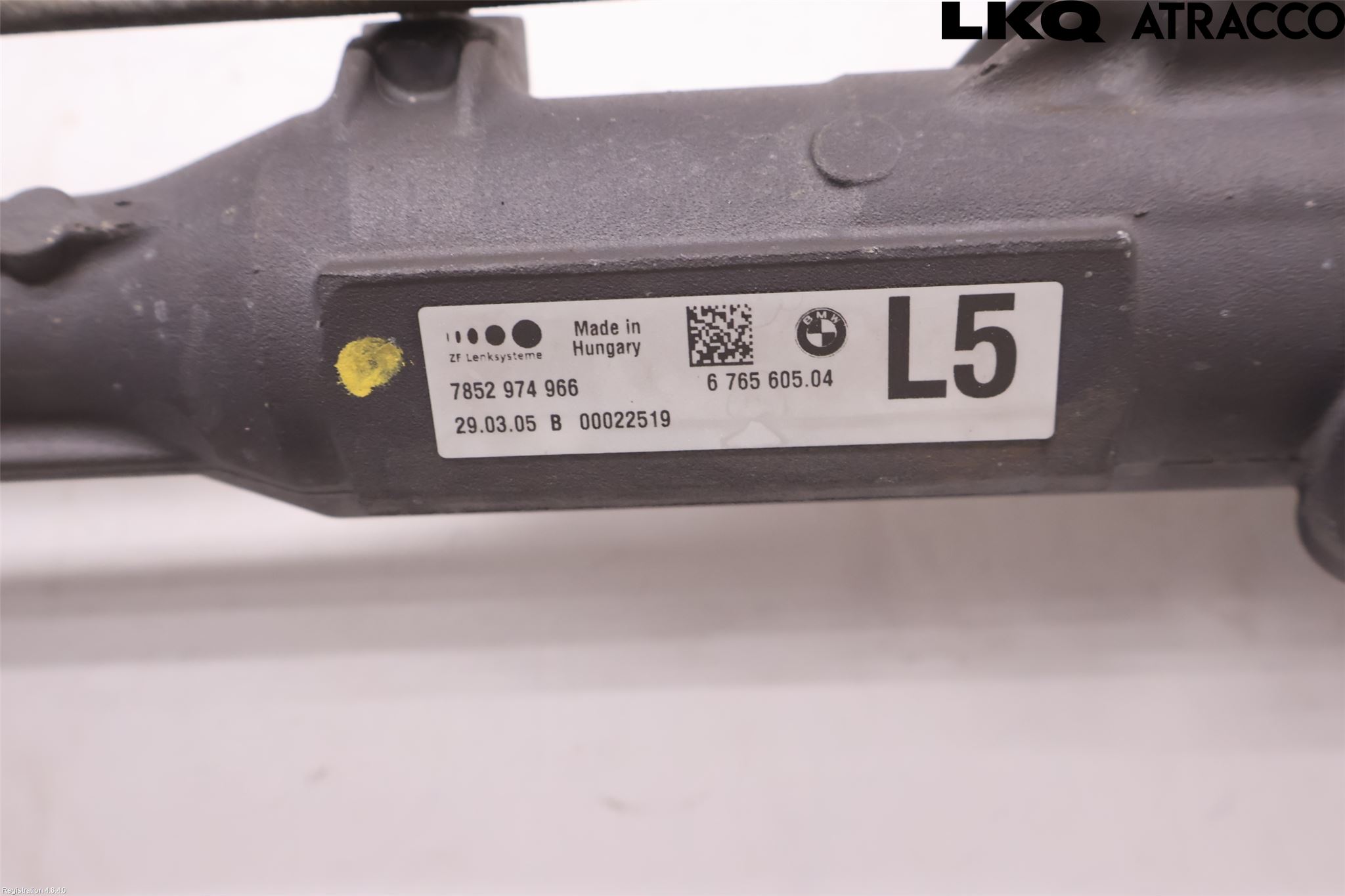 BMW 3 E90/91 SED/TOU 05-12 Servo Snekke - Tannstang