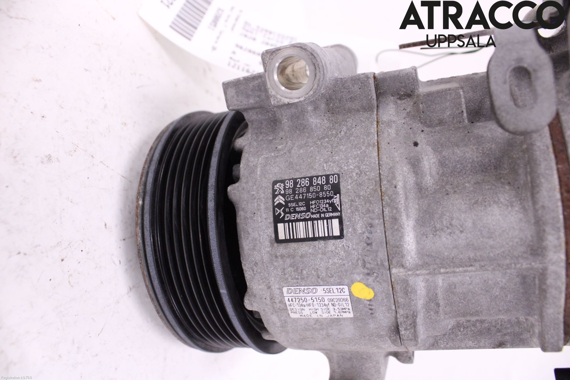 Opel CORSA F, CORSA-E 20- Varme Ac Kompressor