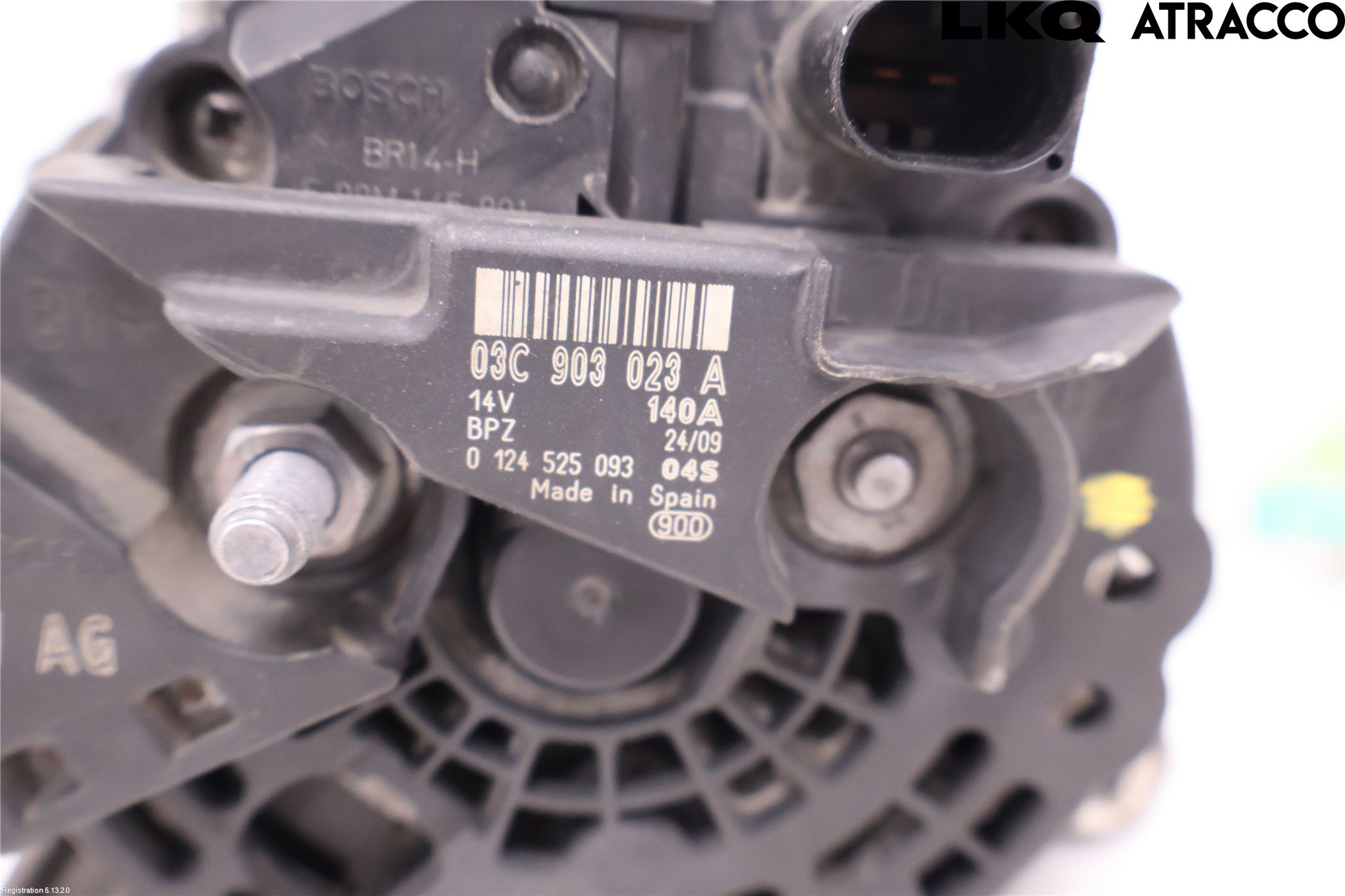 Volkswagen VW GOLF VI 09-13 Dynamo