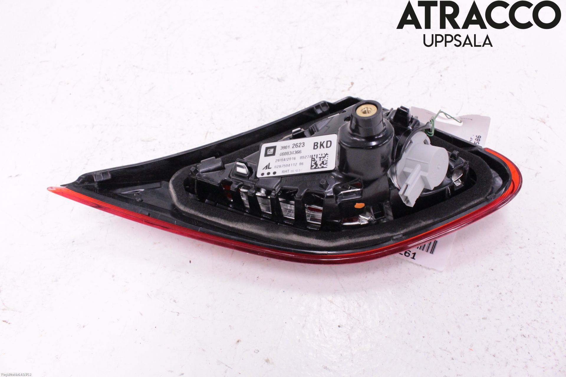 Opel CORSA E 15-19 Baklykt Venstre  På Luke(Indre