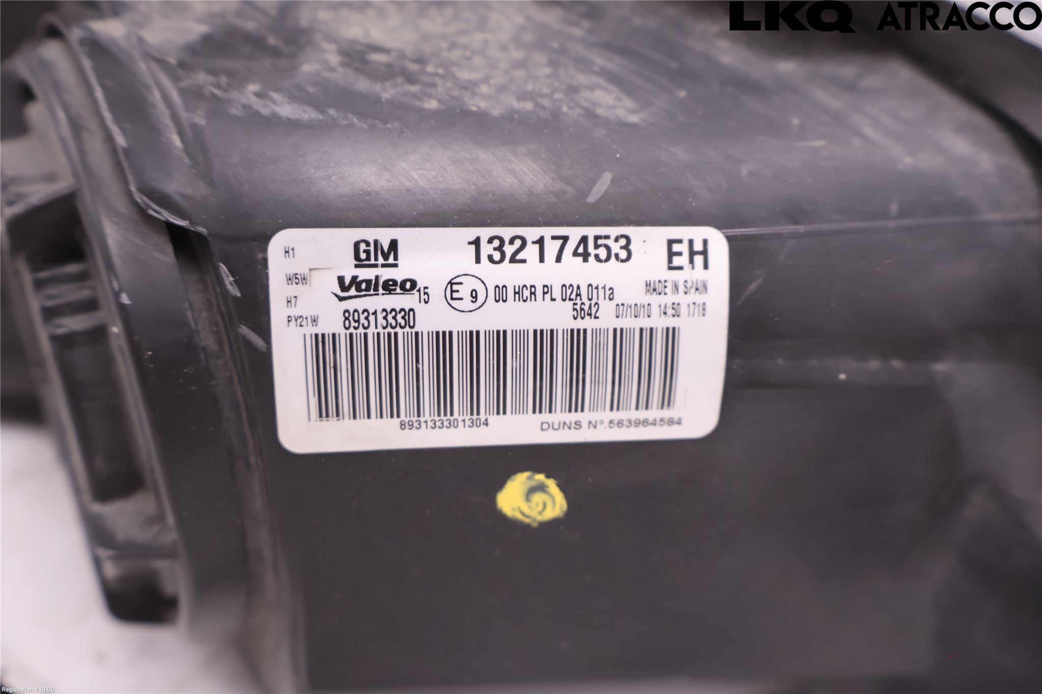Opel CORSA D 07-14 Frontlykt Venstre