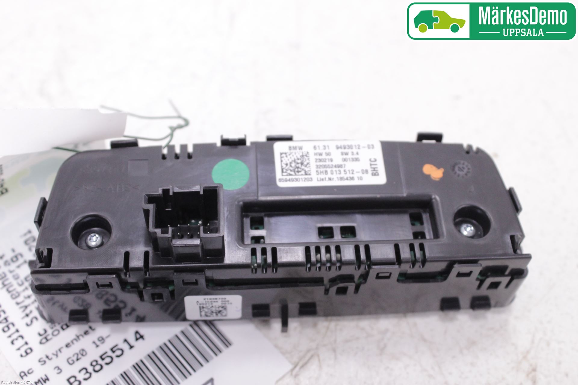 BMW 3 G20/G21/G80/G81 19- Varme Ac Betjening-Display