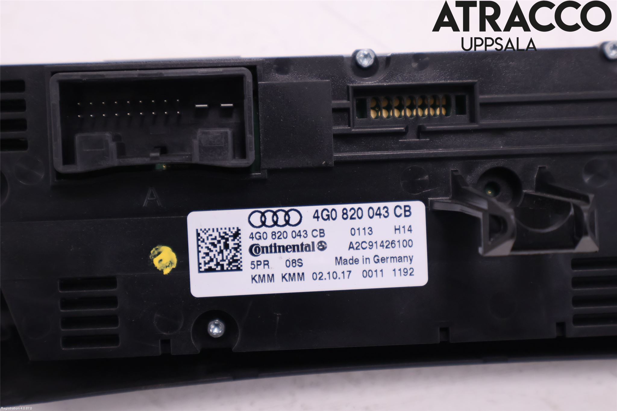 Audi A6/S6 4G 11-18 Varme Ac Betjening-Display