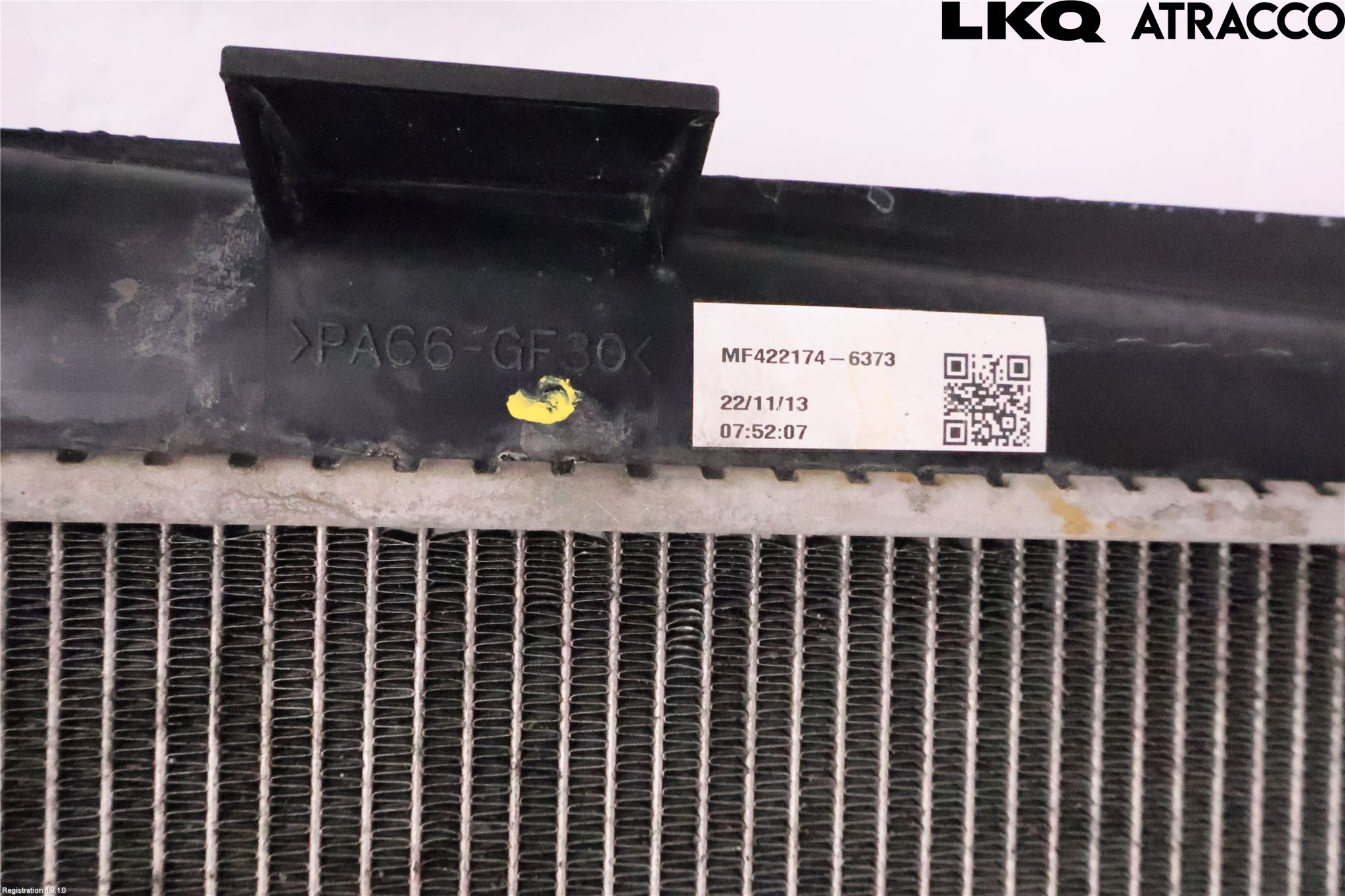 Toyota YARIS XP130 12-14 Radiator Manuell