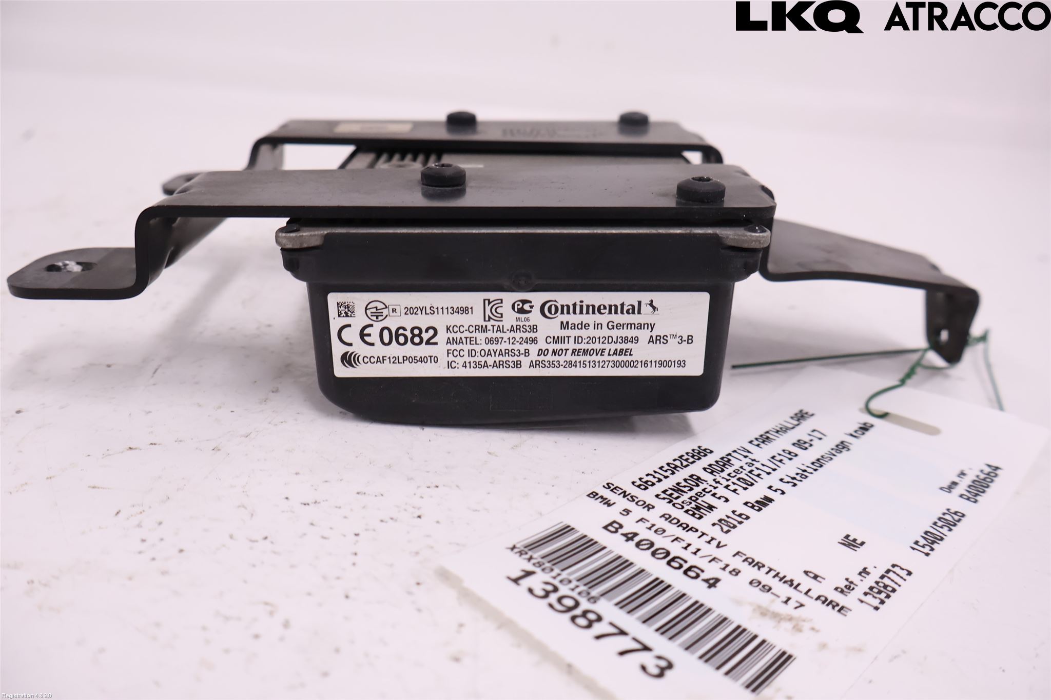 BMW 5 F10/F11/F18 09-17 Sensor Fartsbegrensning
