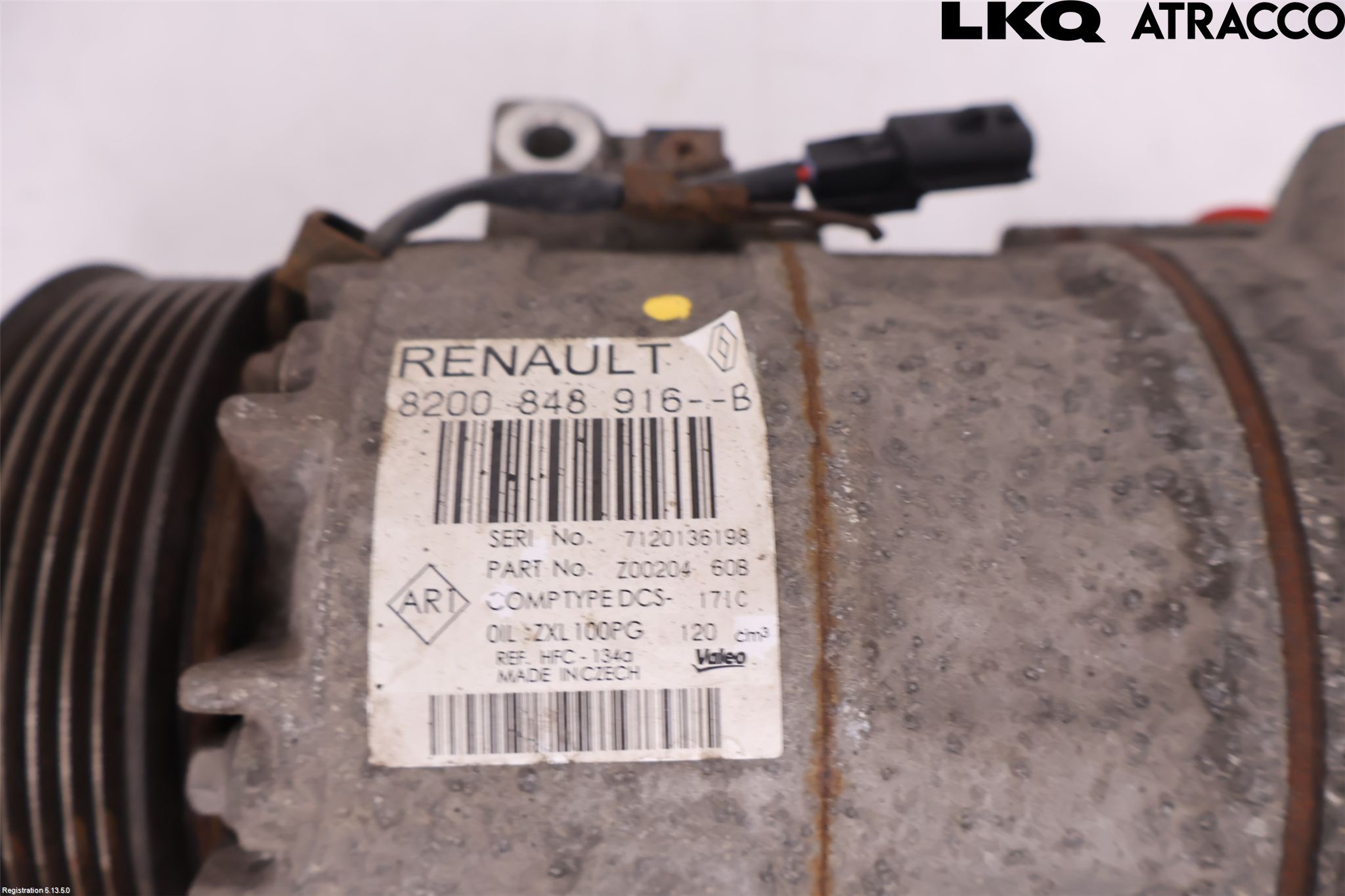 Renault MASTER III 15-20 Varme Ac Kompressor