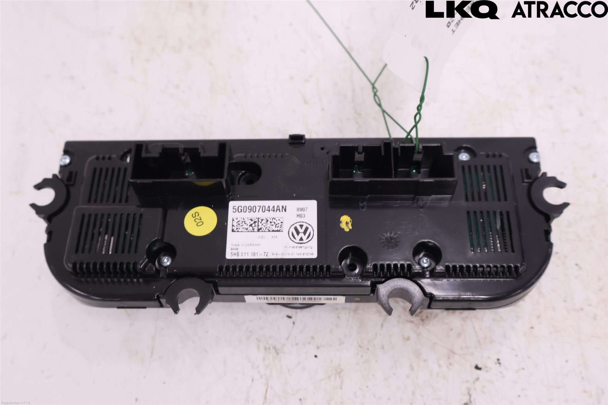 Volkswagen VW GOLF / E-GOLF VII 13-20 Varme Ac Betjening-Display