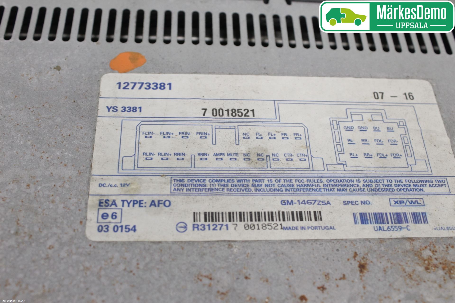 Saab 9-3 VER 2 Stereo Forsterker