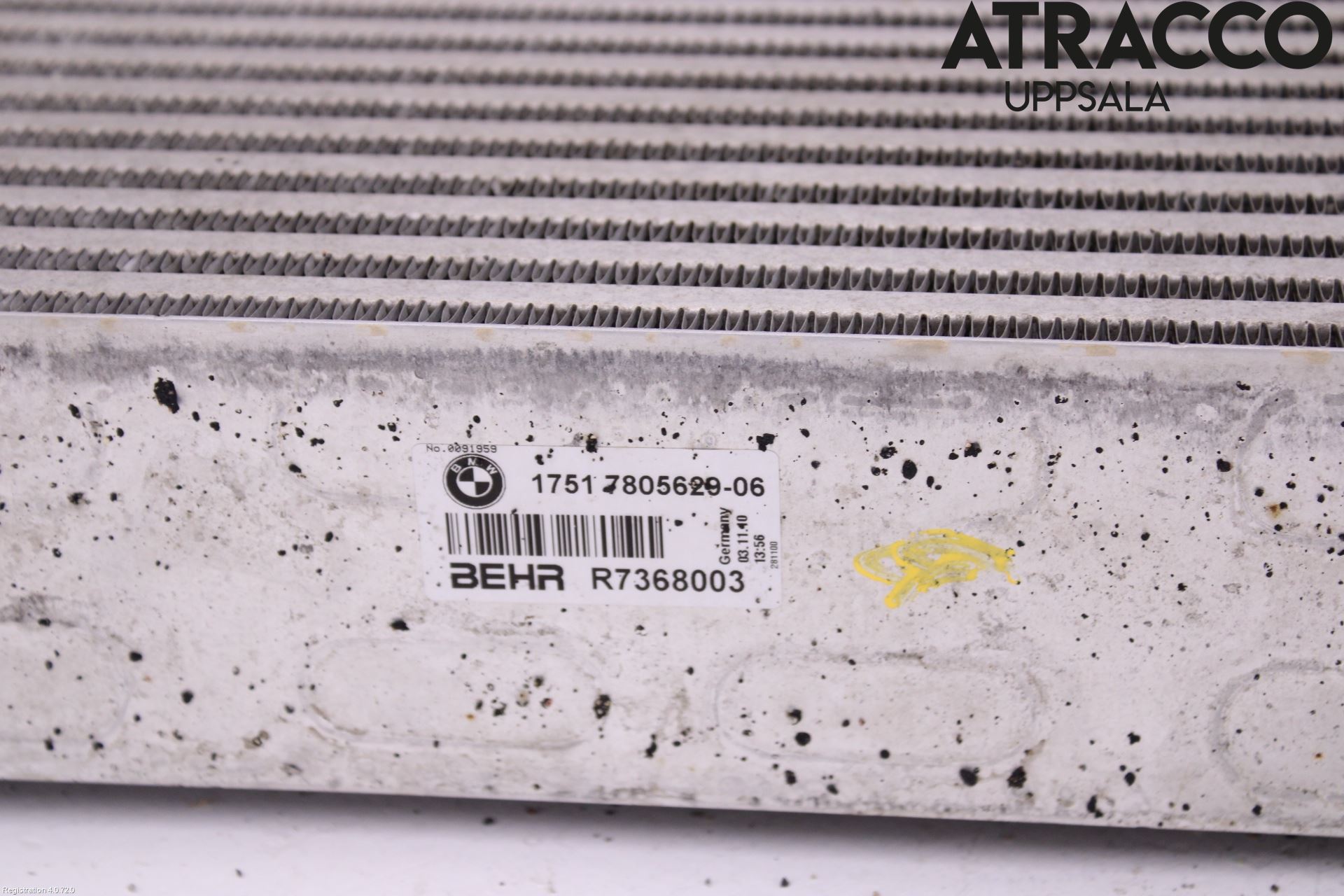 BMW 5 F10/F11/F18 09-17 Intercooler Radiator