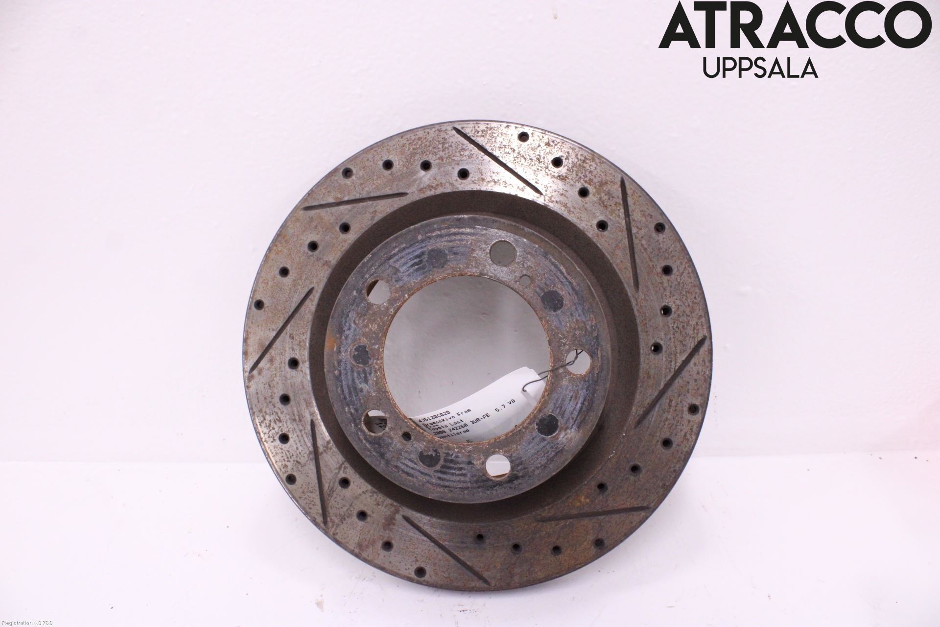 Toyota LAST Bremseskive Foran