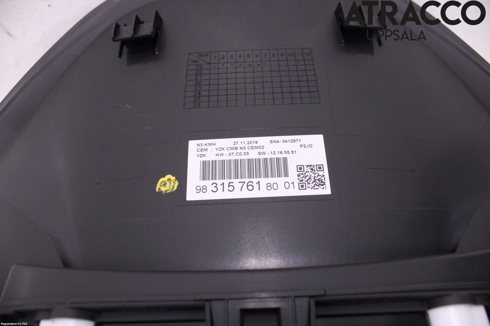 Opel CORSA F, CORSA-E 20- Instr Speedometer